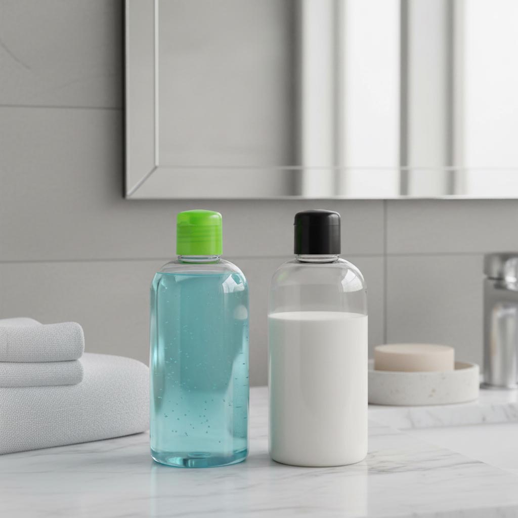 Tampa de rosca com inserto de seringa, plástico PP, preto, para abertura: 24/410