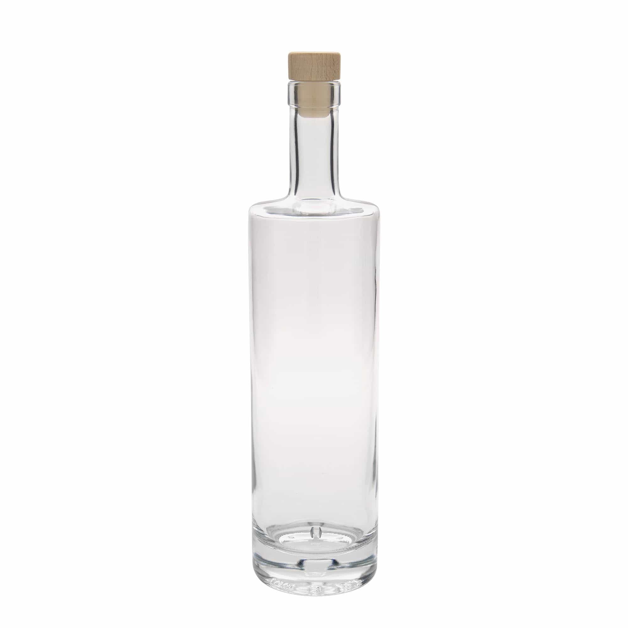 Garrafa de vidro de 700 ml 'Titano', bocal: cortiça