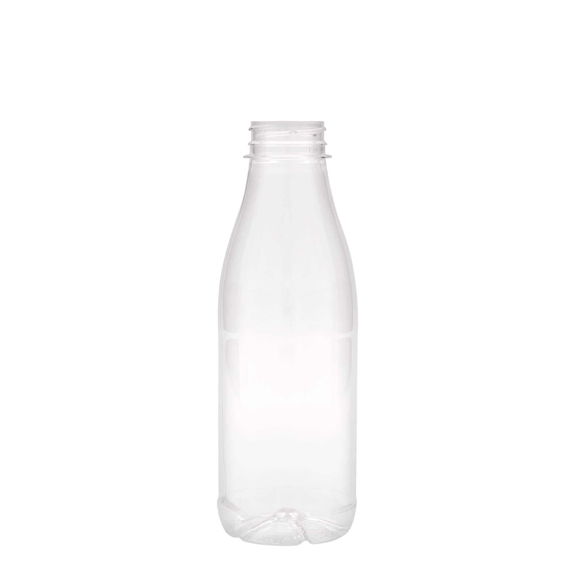 500 ml Garrafa PET 'Milk and Juice', plástico, boca: 38 mm