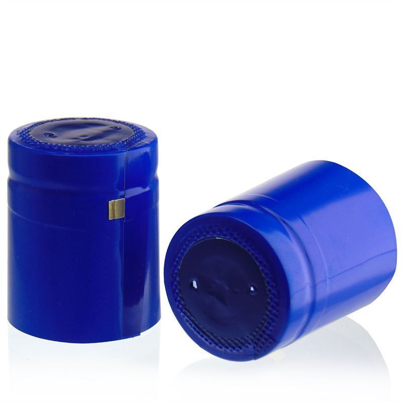 Cápsula retrátil 32x41, plástico PVC, azul