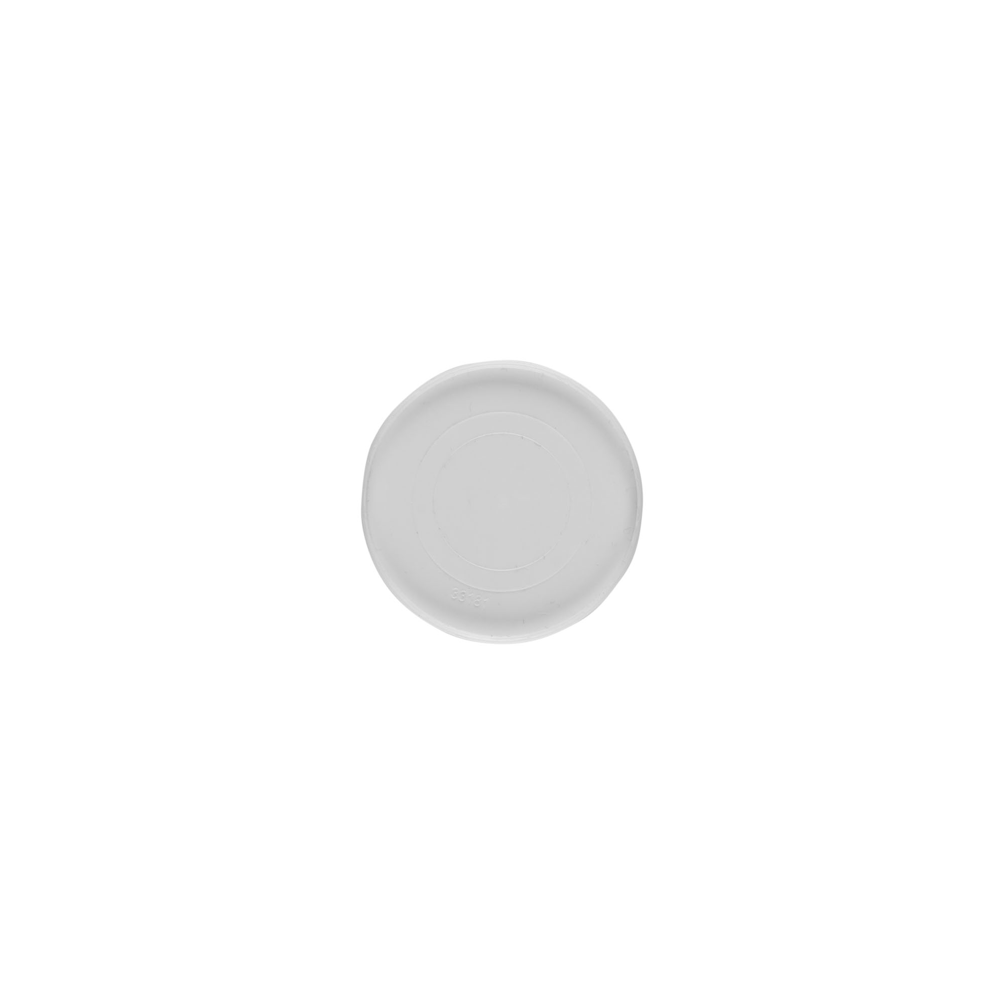 Disco de cobertura para 50 ml 'Bianca', plástico PP, branco Disco de cobertura para 50 ml 'Bianca', plástico PP, branco