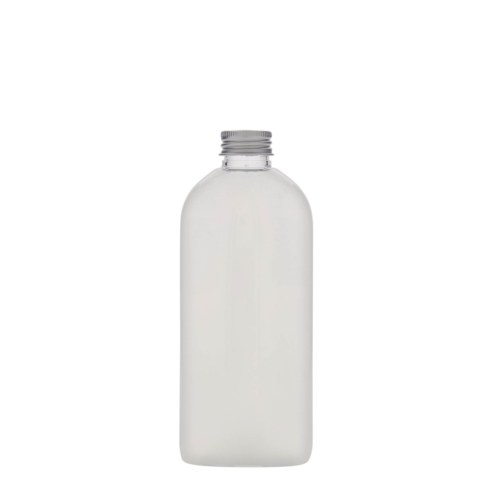 Frasco PET de 250 ml 'Iris', oval, plástico, bocal: 24/410 Frasco PET de 250 ml 'Iris', oval, plástico, bocal: 24/410