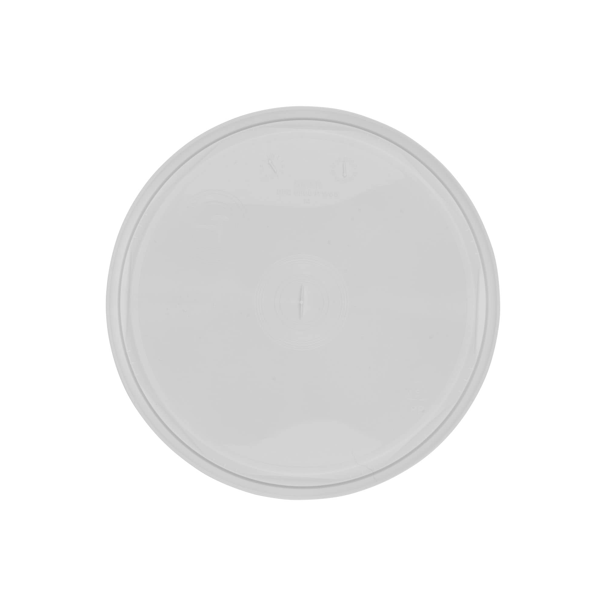 Tampa para baldes de 5-6 l, plástico PP, branco