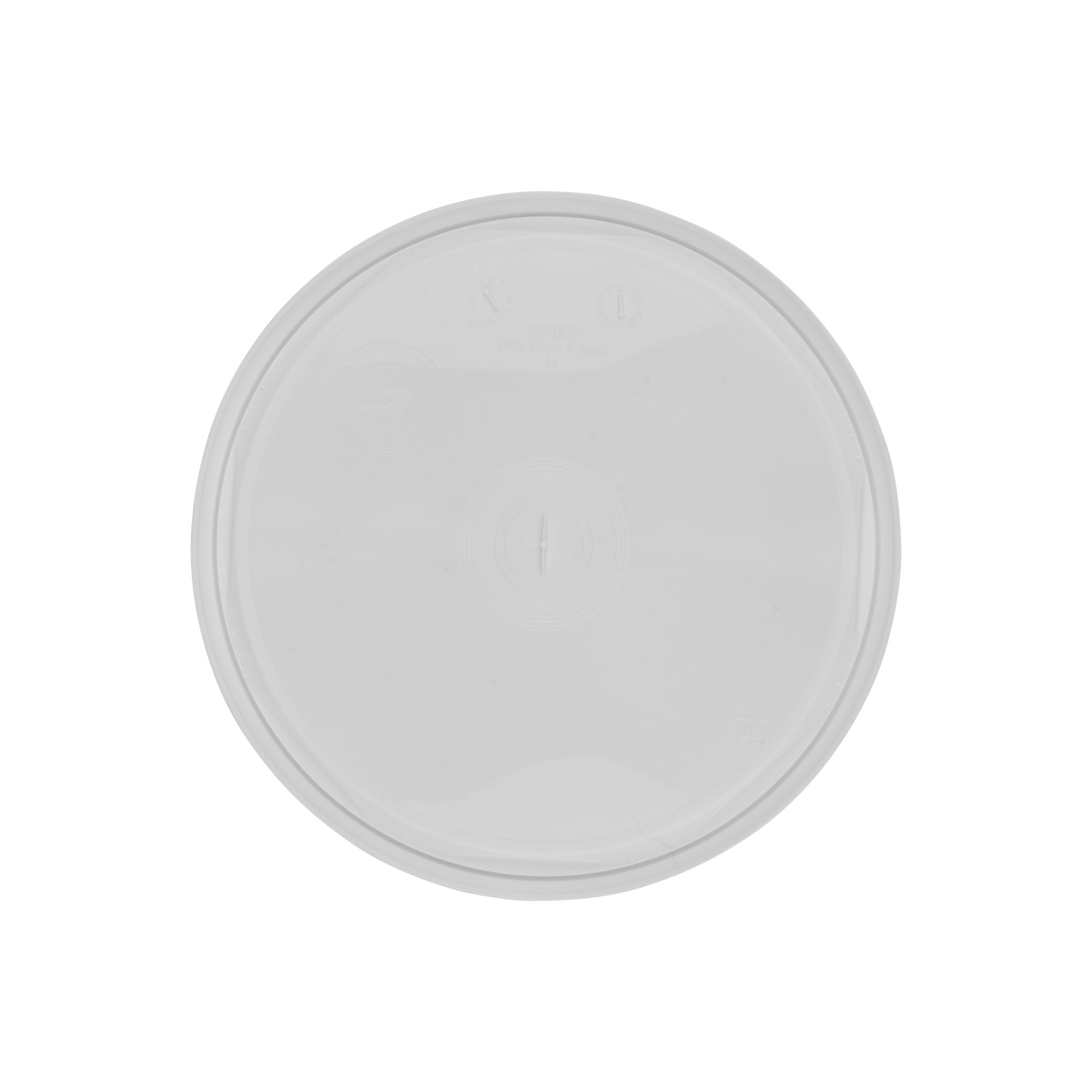Tampa para balde de 5-6 l, plástico PP, branco