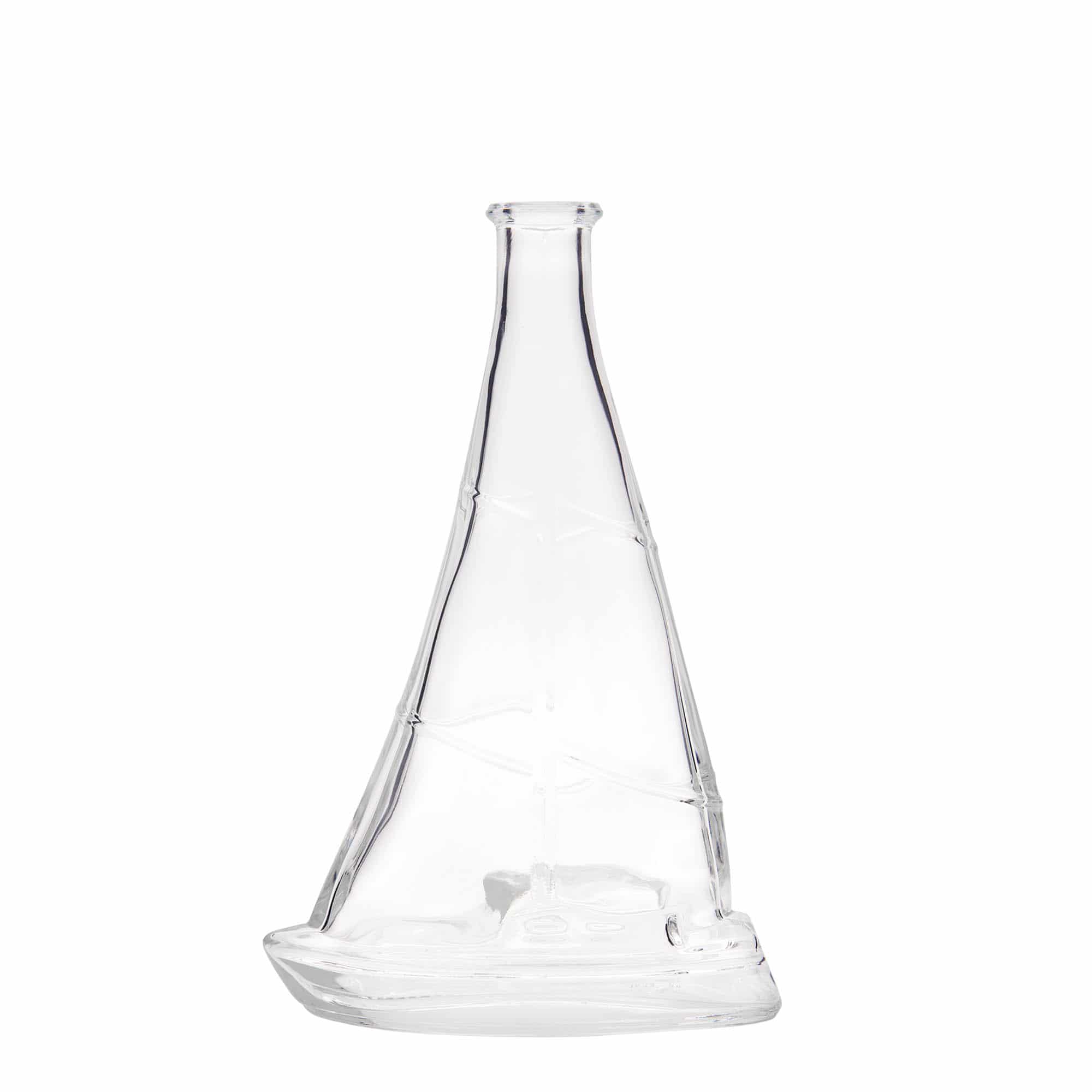 350 ml Garrafa de vidro 'Barco vela', boca: Cortiça 350 ml Garrafa de vidro 'Barco vela', boca: Cortiça