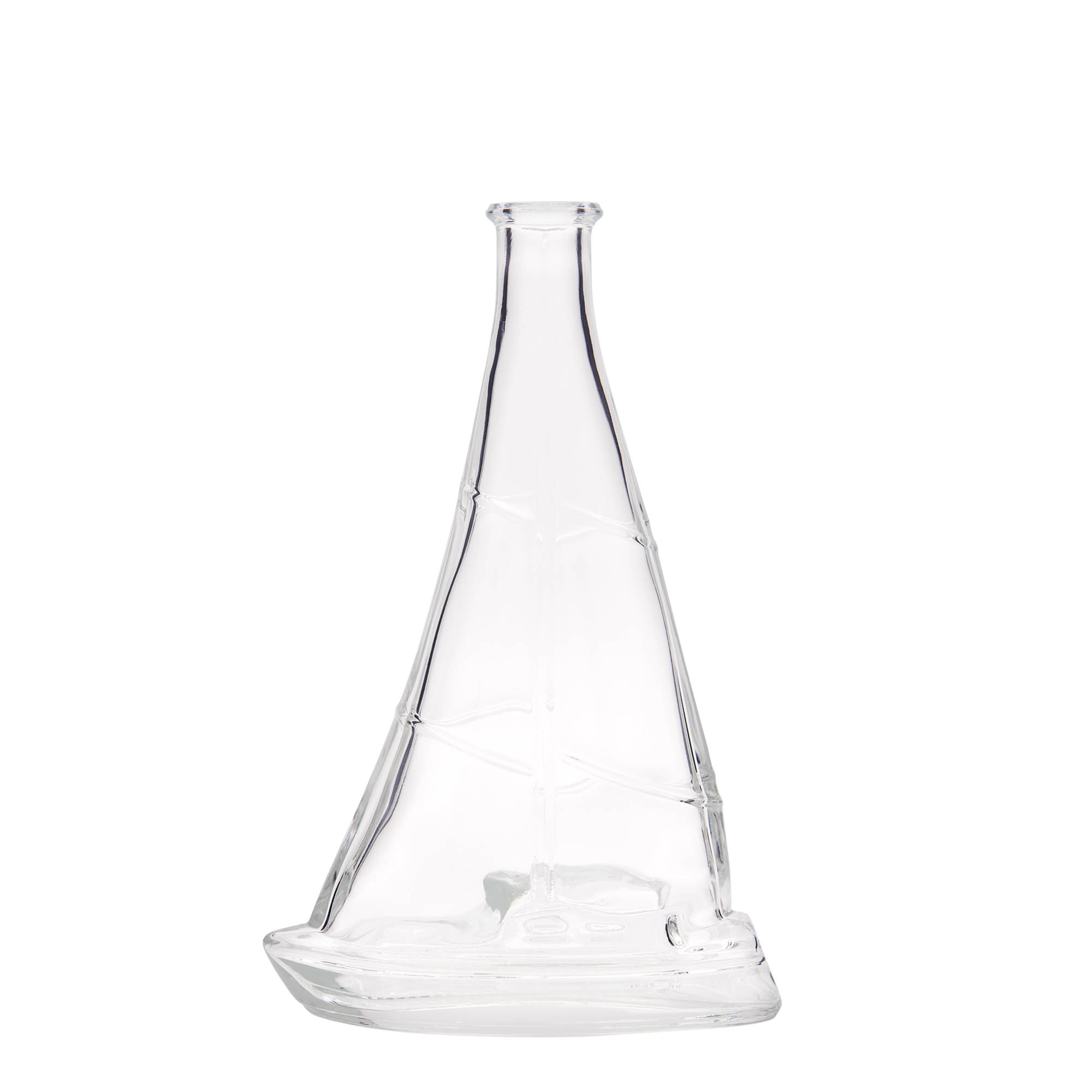 Garrafa de vidro de 350 ml 'Barco à vela', Boca: Cortiça Garrafa de vidro de 350 ml 'Barco à vela', Boca: Cortiça