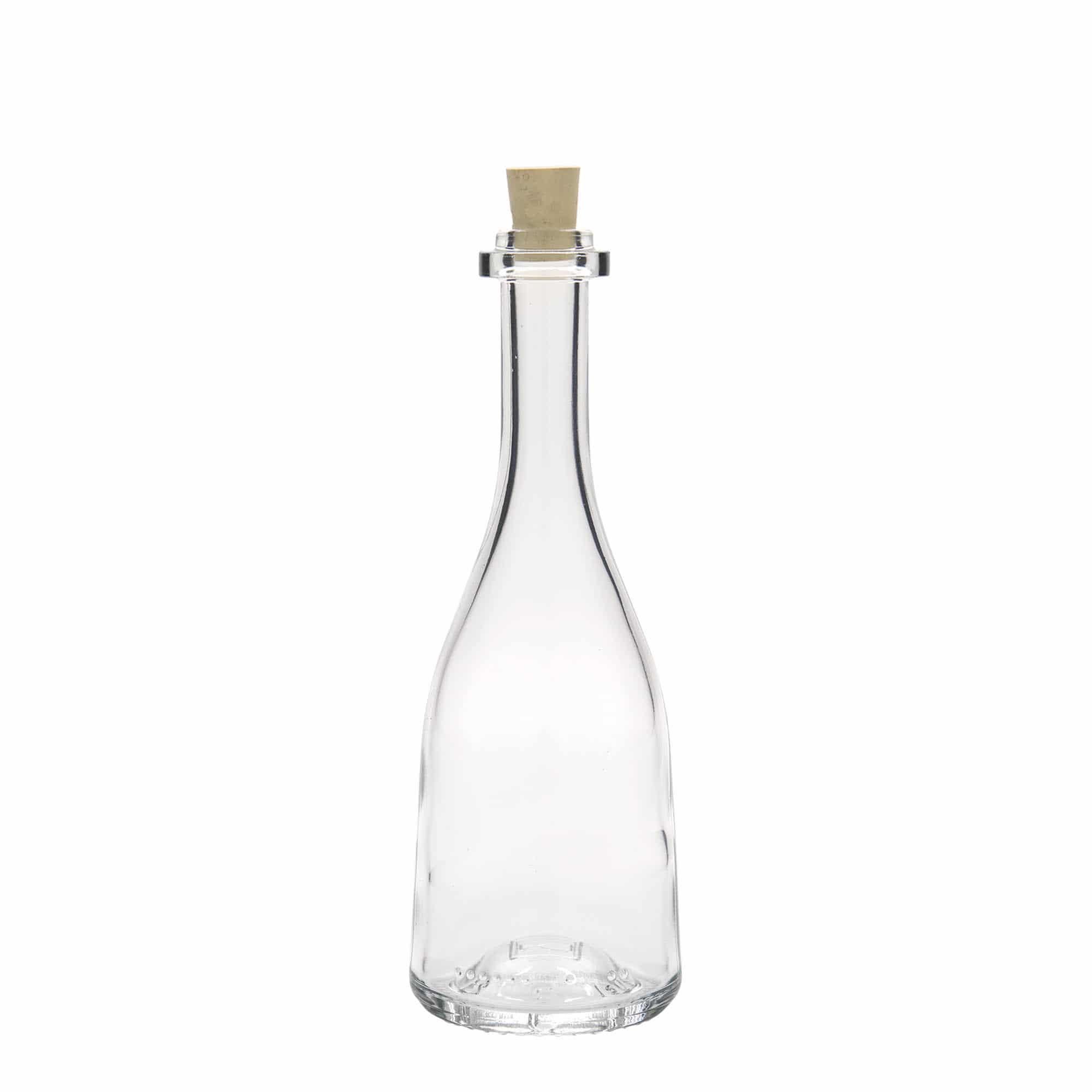 Garrafa de vidro de 200 ml 'Rustica', boca: cortiça