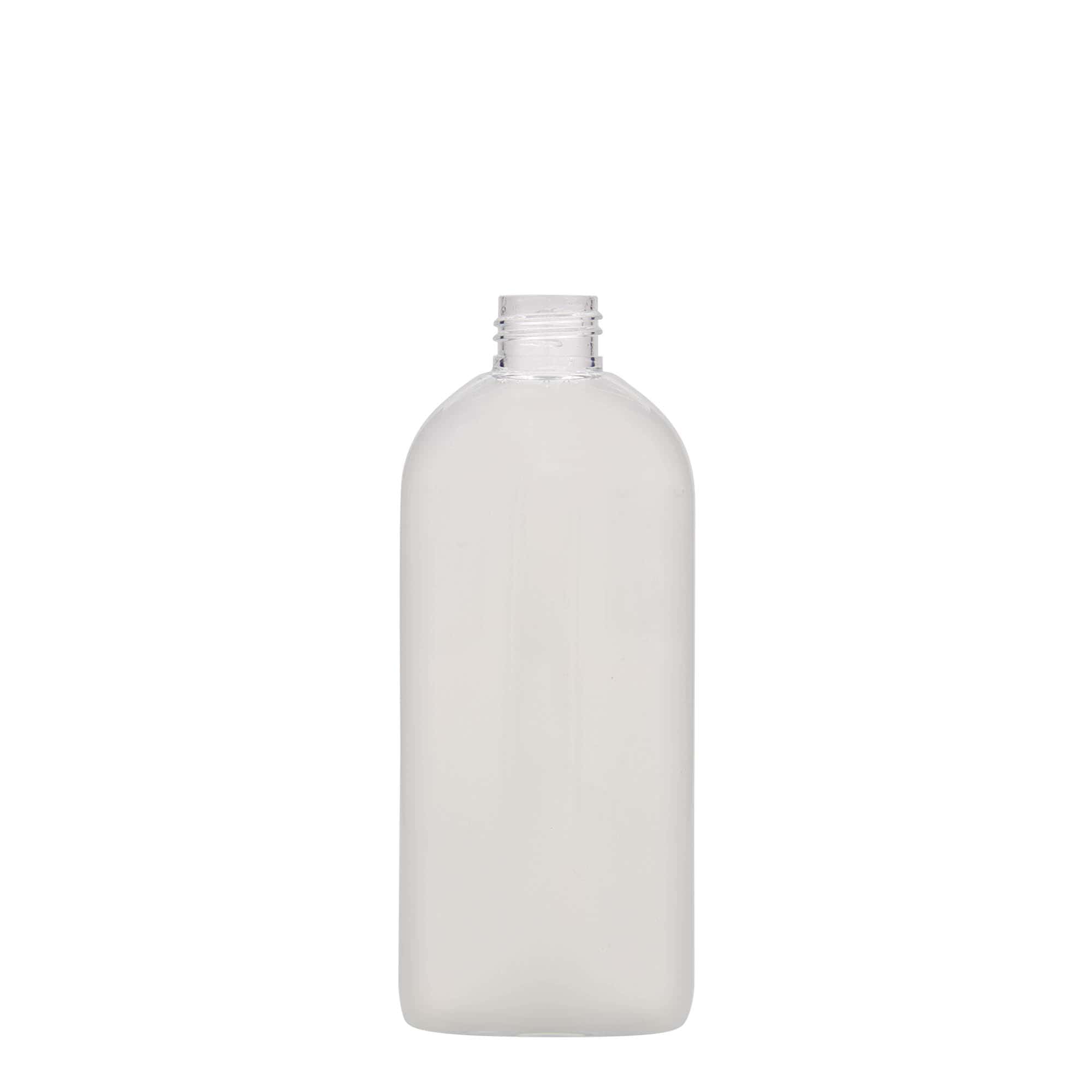 Frasco PET de 250 ml 'Iris', oval, plástico, bocal: 24/410