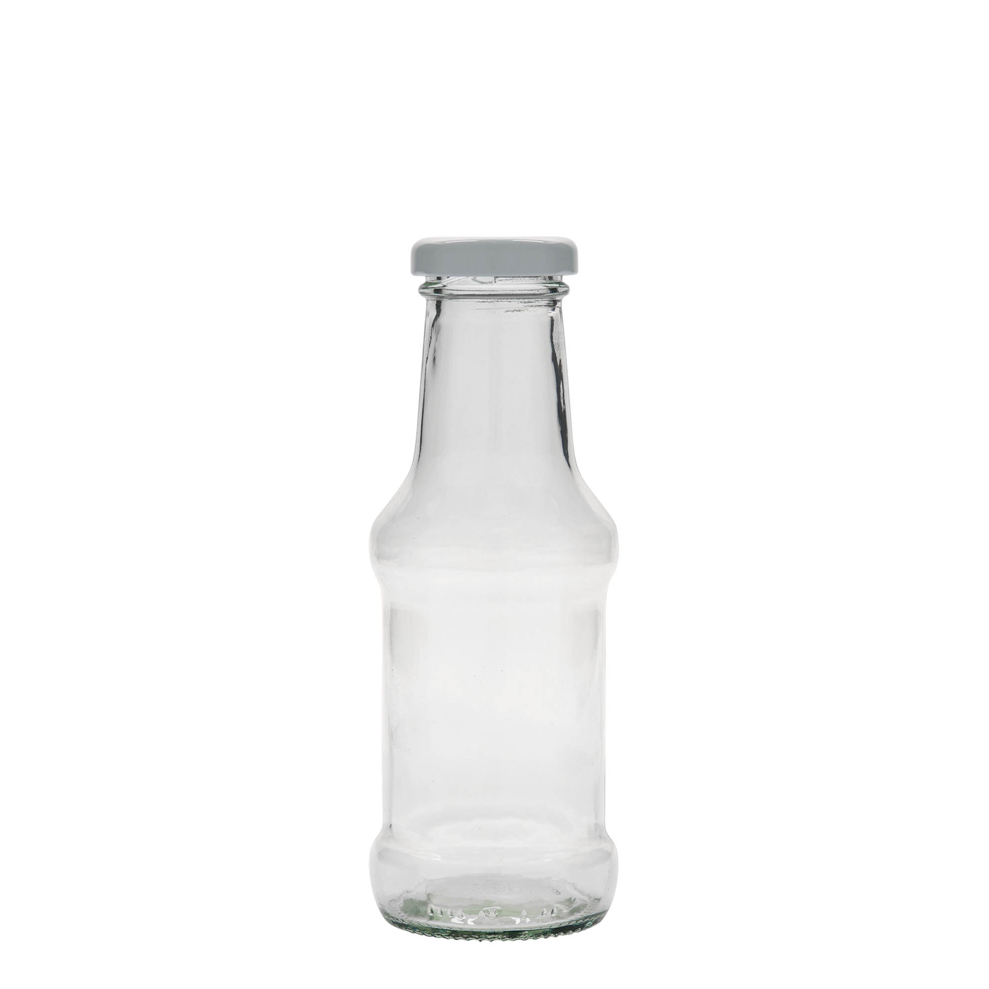 Frasco de molho de 250 ml, vidro, boca: Twist-Off (TO 38) Frasco de molho de 250 ml, vidro, boca: Twist-Off (TO 38)