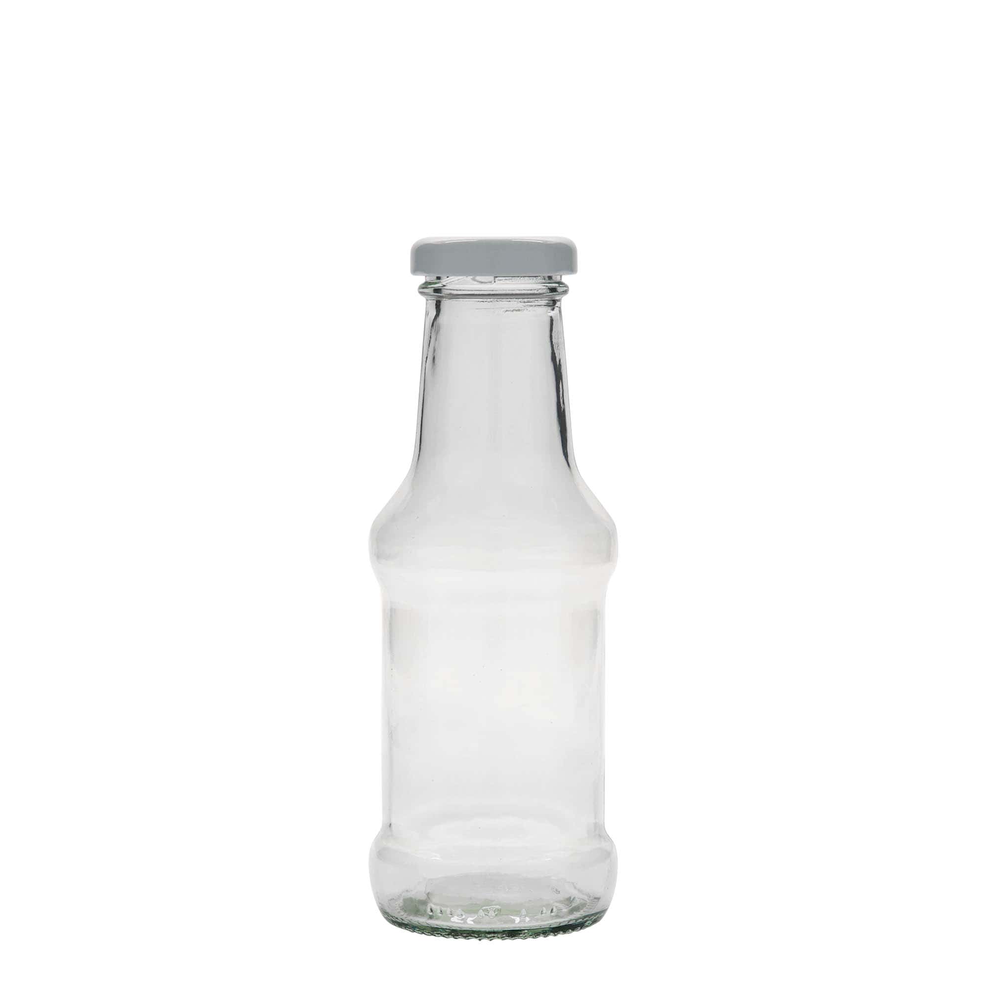 Frasco de molho de 250 ml, vidro, boca: Twist-Off (TO 38)
