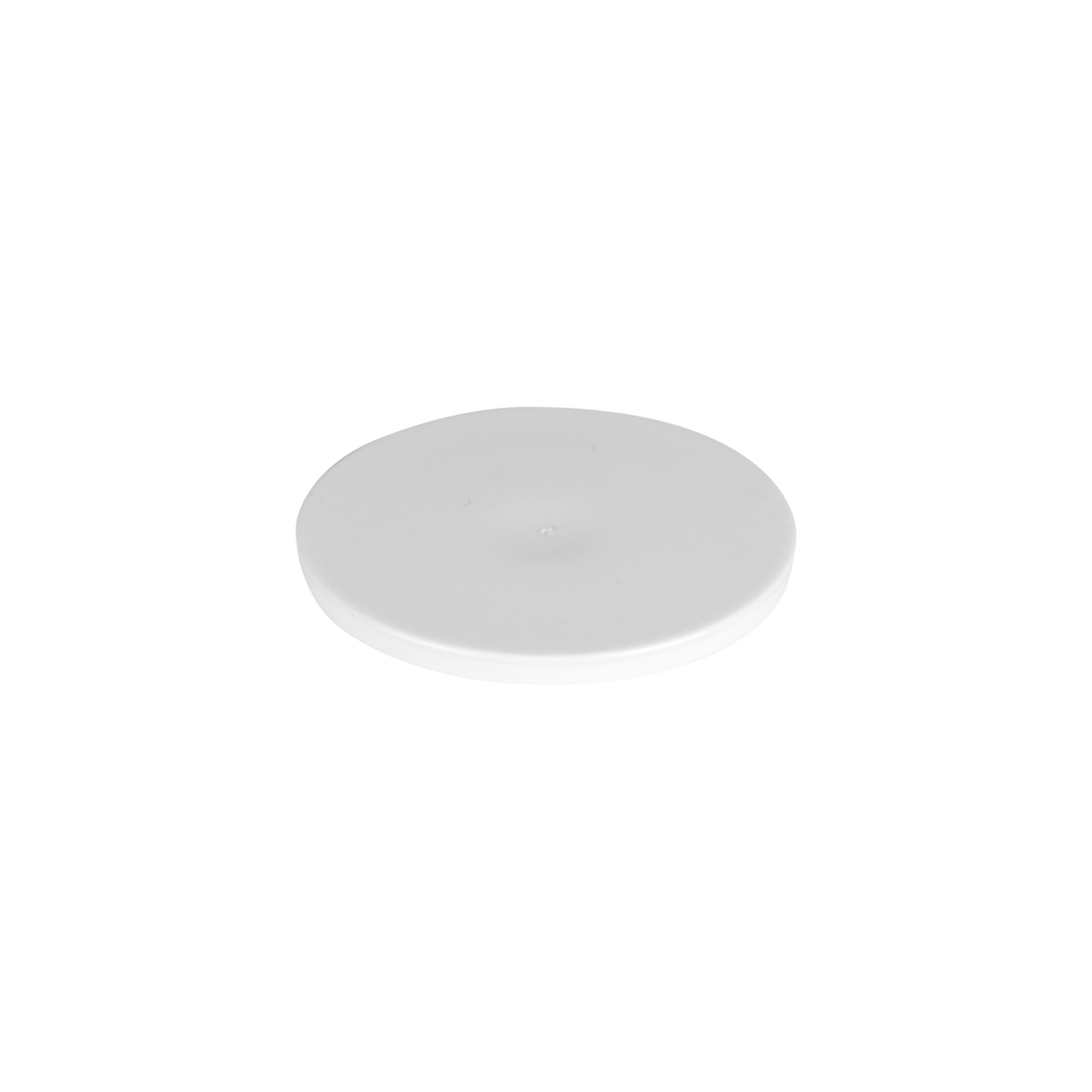 30 ml Placa de cobertura 'Bianca', plástico PP, branco