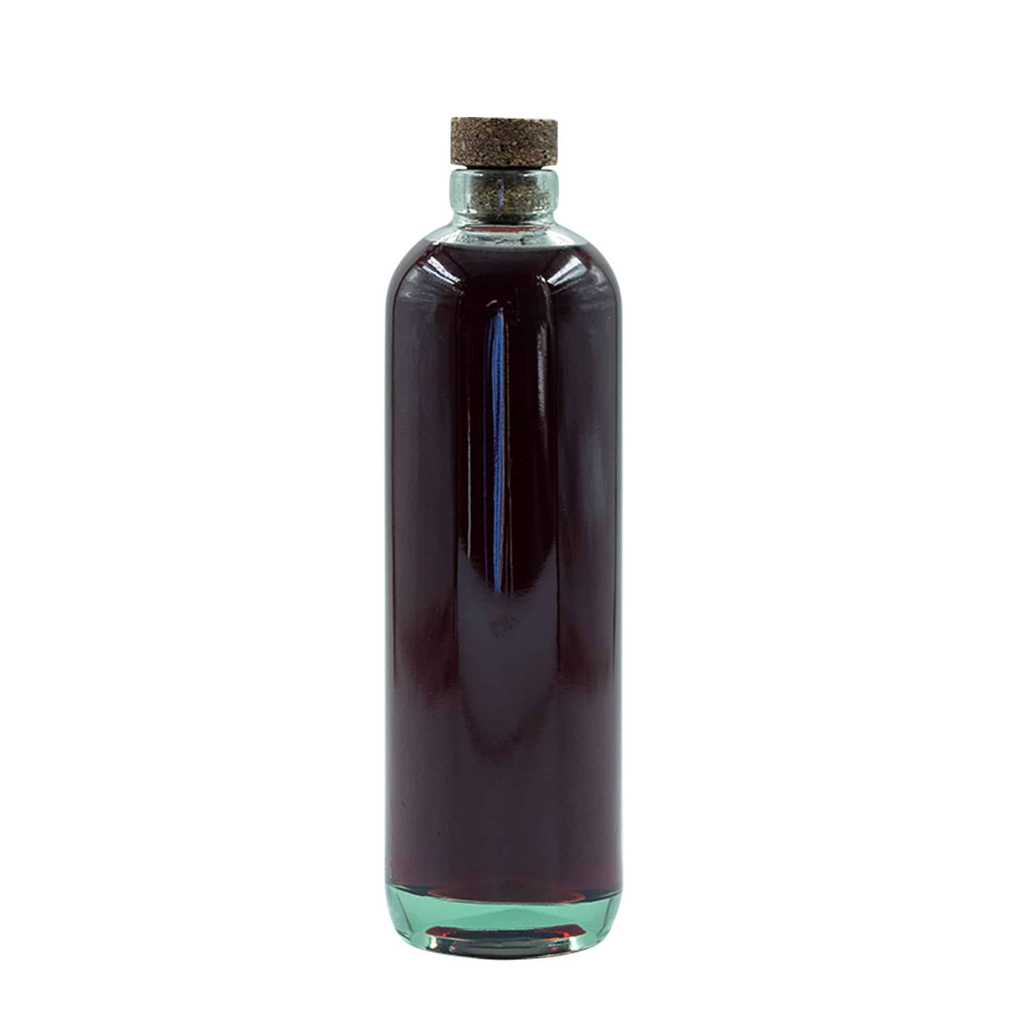 700 ml Garrafa de vidro 'Pilot', boca: Cortiça