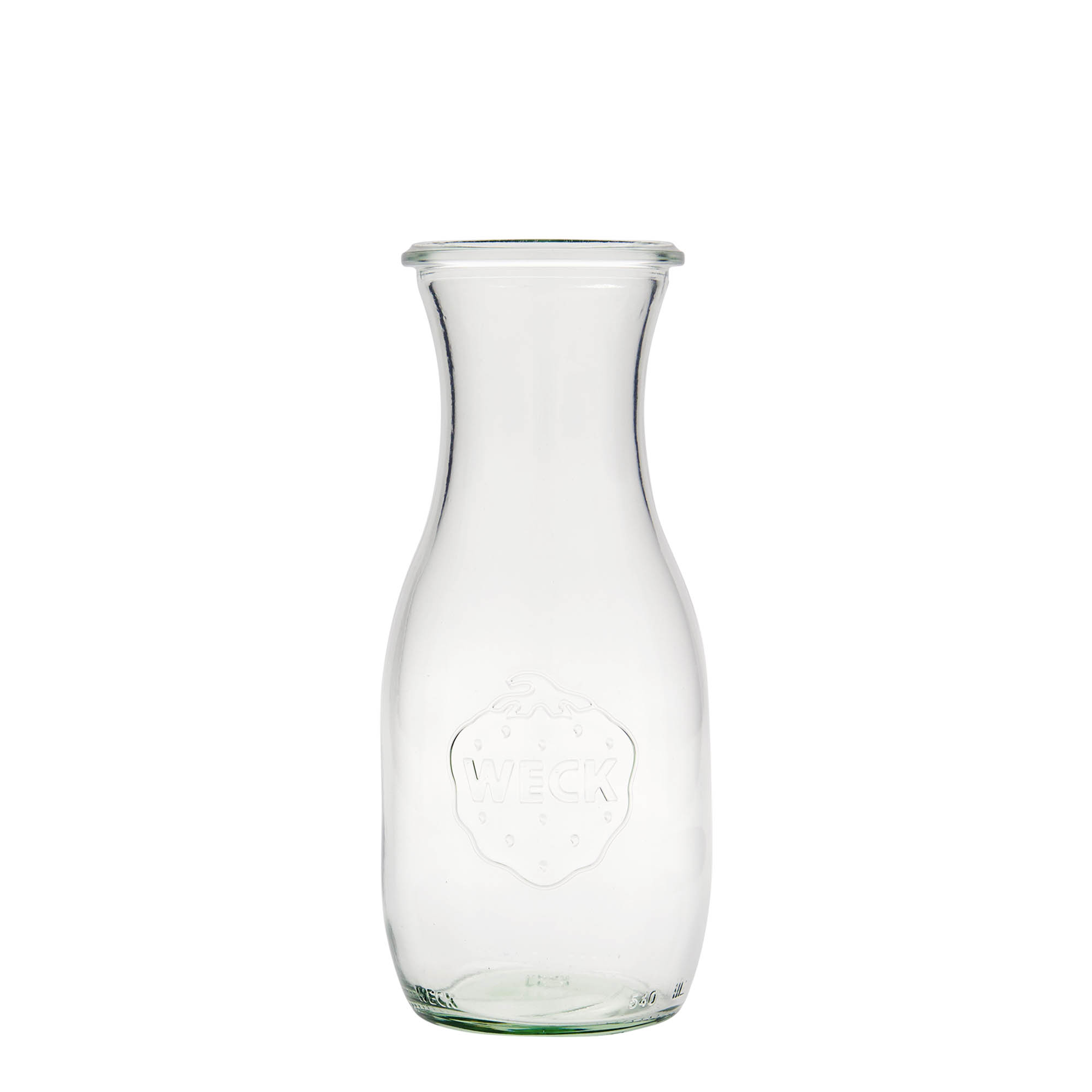 Garrafa de sumo WECK 500 ml, Boca: Borda redonda Garrafa de sumo WECK 500 ml, Boca: Borda redonda