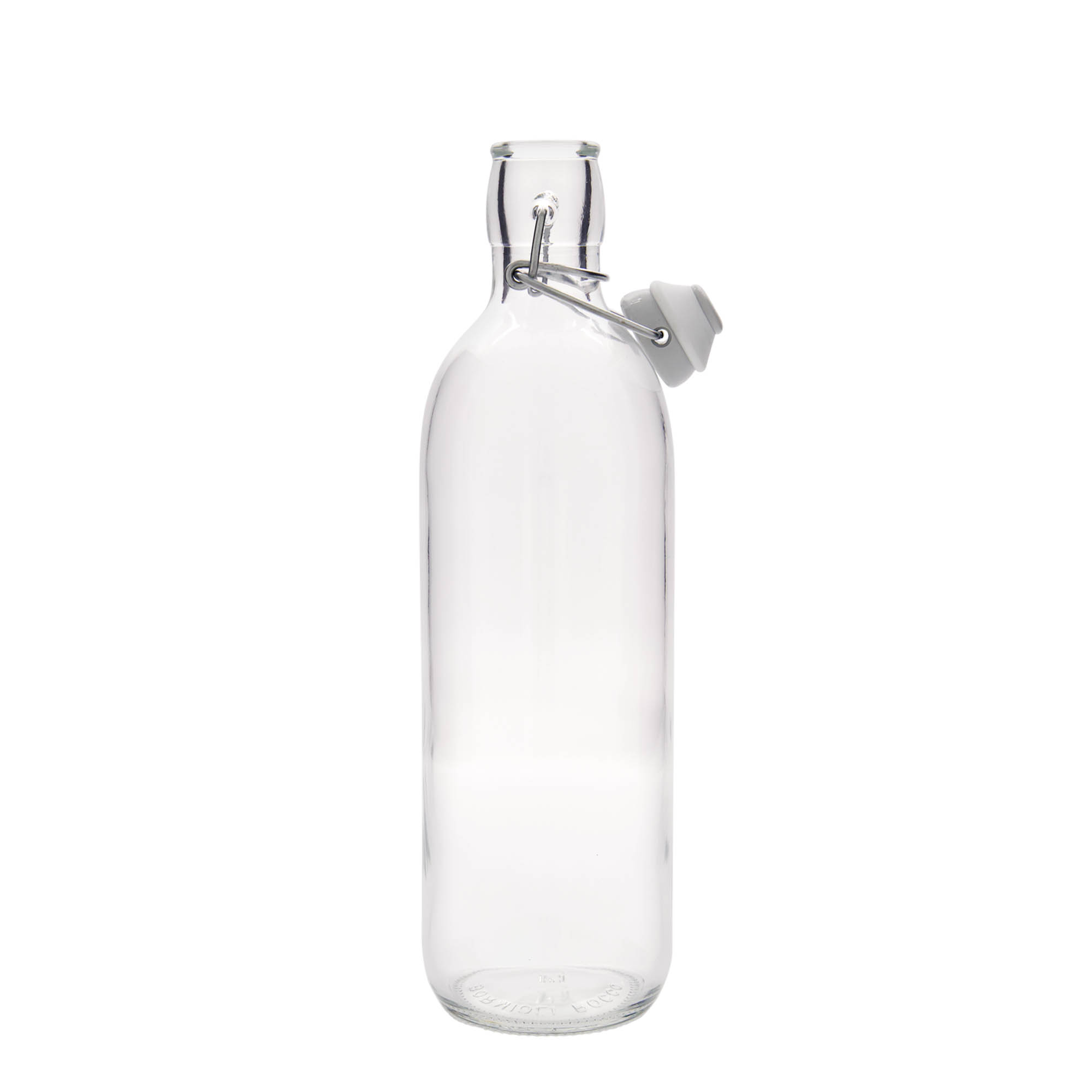 Garrafa de vidro 1.000 ml 'Emilia', boca: fecho de alavanca Garrafa de vidro 1.000 ml 'Emilia', boca: fecho de alavanca