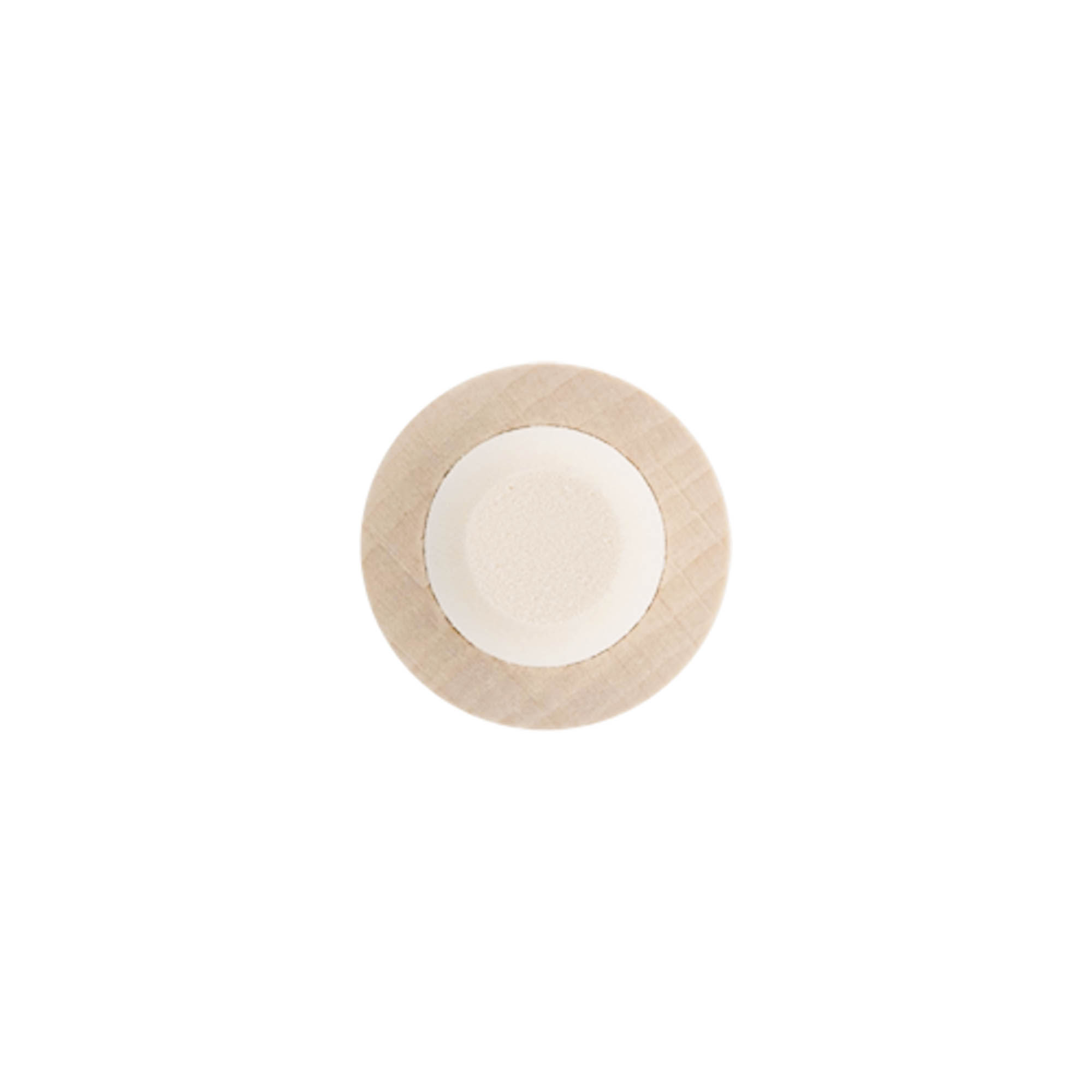 Rolha de aperto 18 mm, madeira/plástico, para boca: cortiça Rolha de aperto 18 mm, madeira/plástico, para boca: cortiça