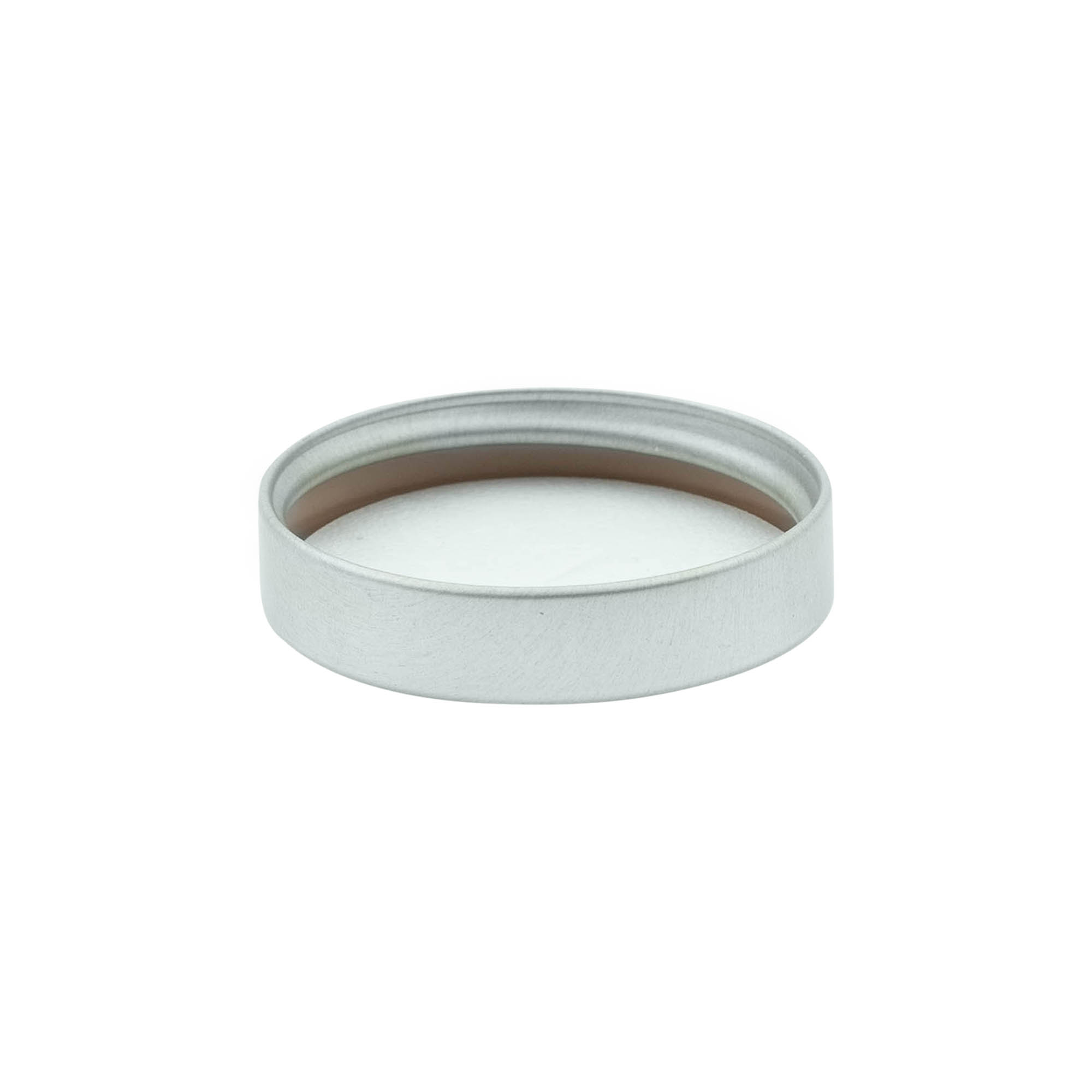Tampa de rosca, metal, prata, para bocal: 45/400 Tampa de rosca, metal, prata, para bocal: 45/400