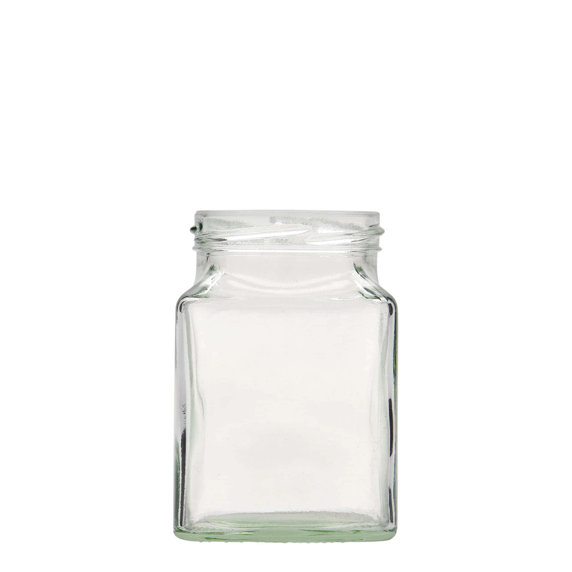 314 ml frasco quadrado, boca: Twist-Off (TO 63)