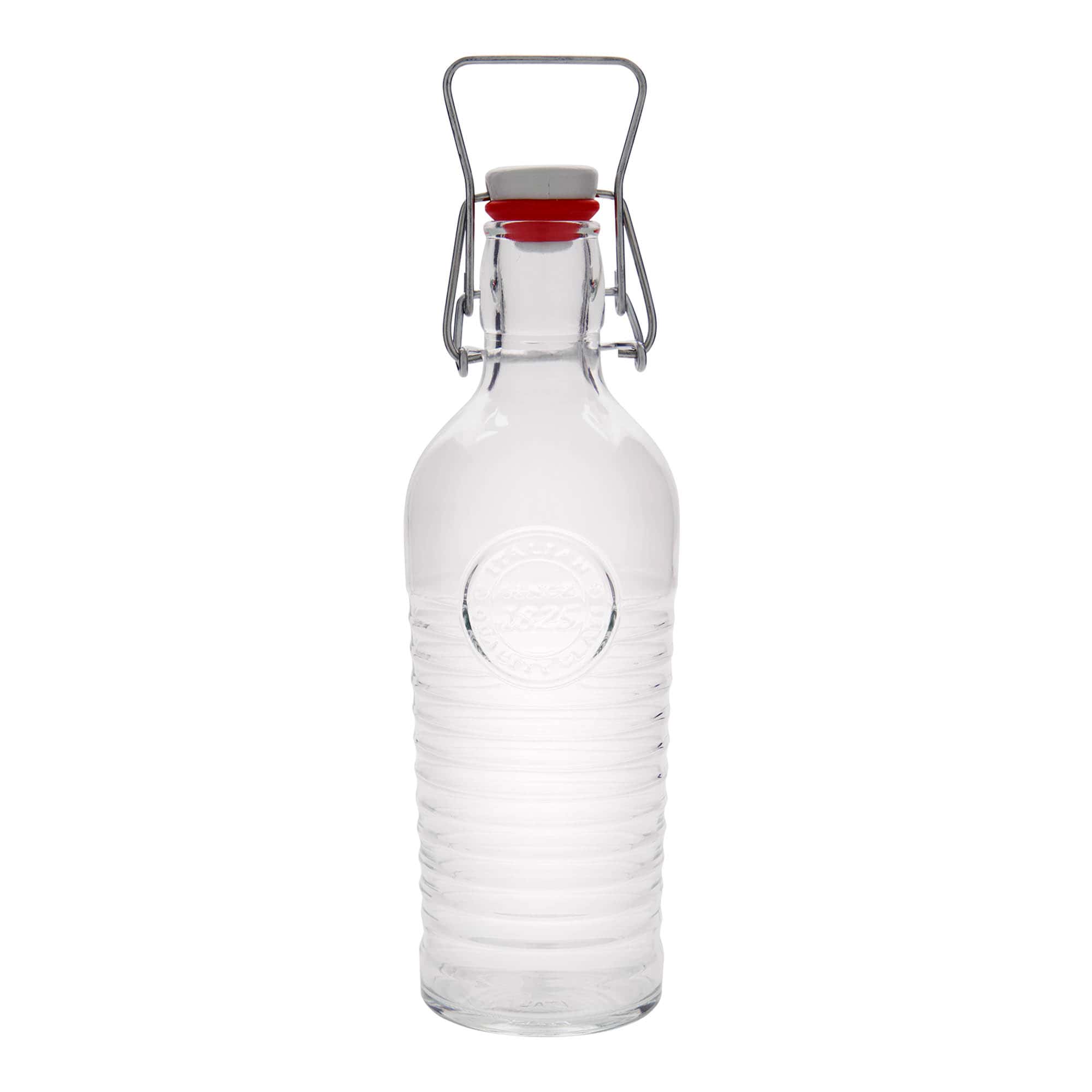 Garrafa de vidro de 750 ml 'Officina 1825', boca: fecho de alavanca