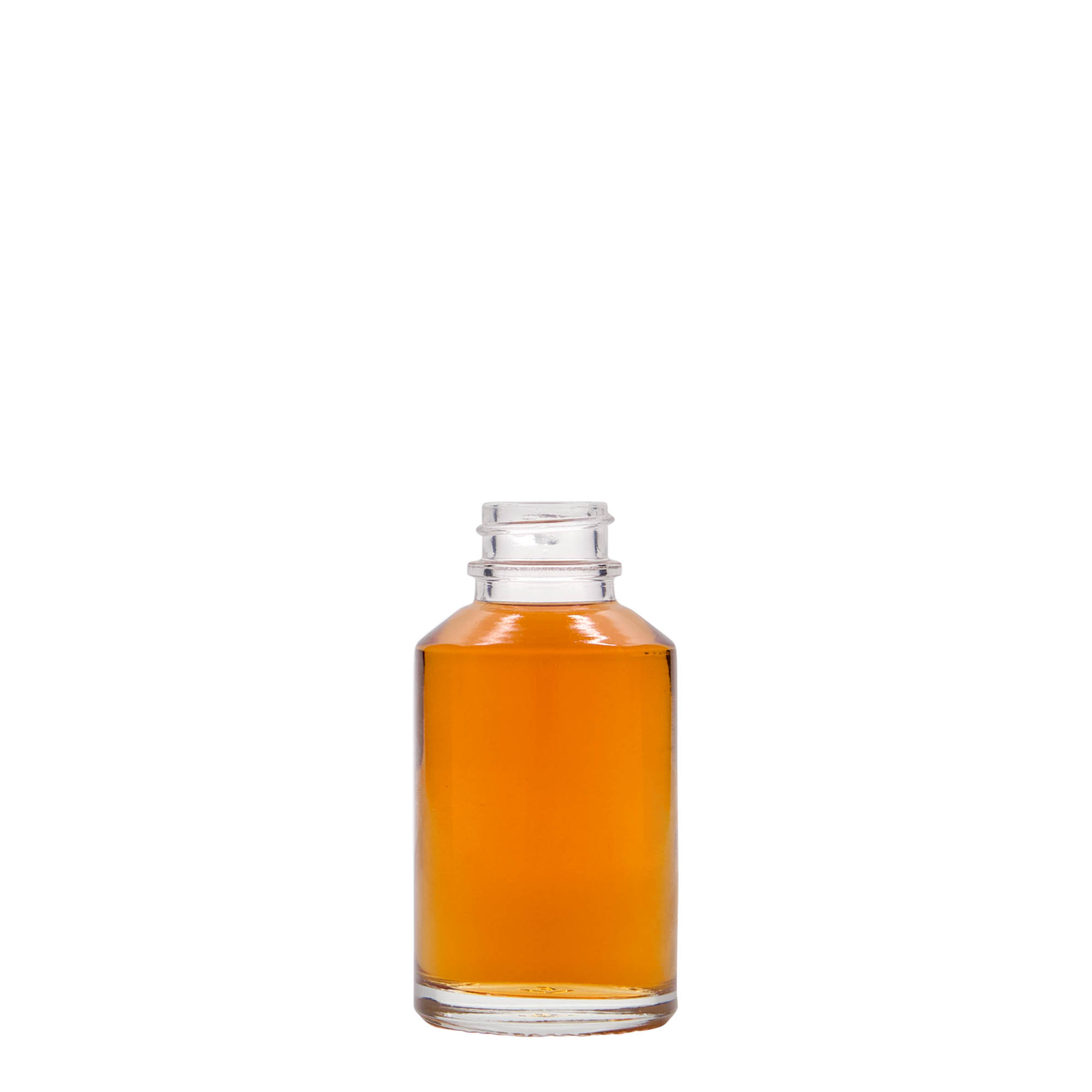 Frasco de vidro de 50 ml 'Hella', Boca: GPI 22 Frasco de vidro de 50 ml 'Hella', Boca: GPI 22