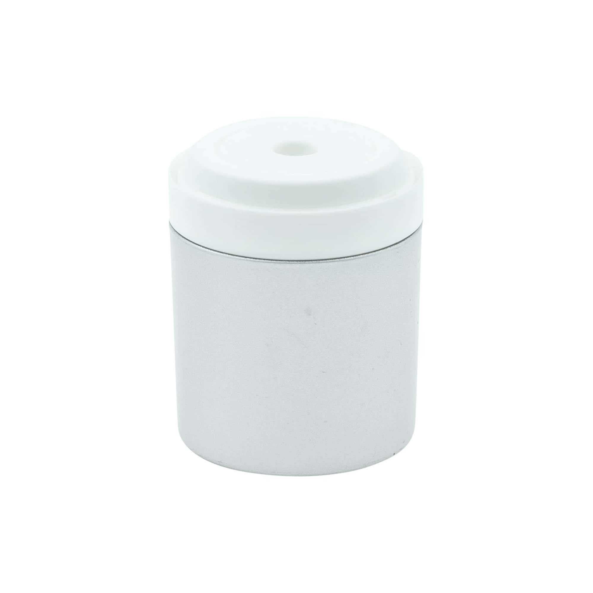 Dispensador de bomba Airless 'Mezzo', plástico PP, prateado