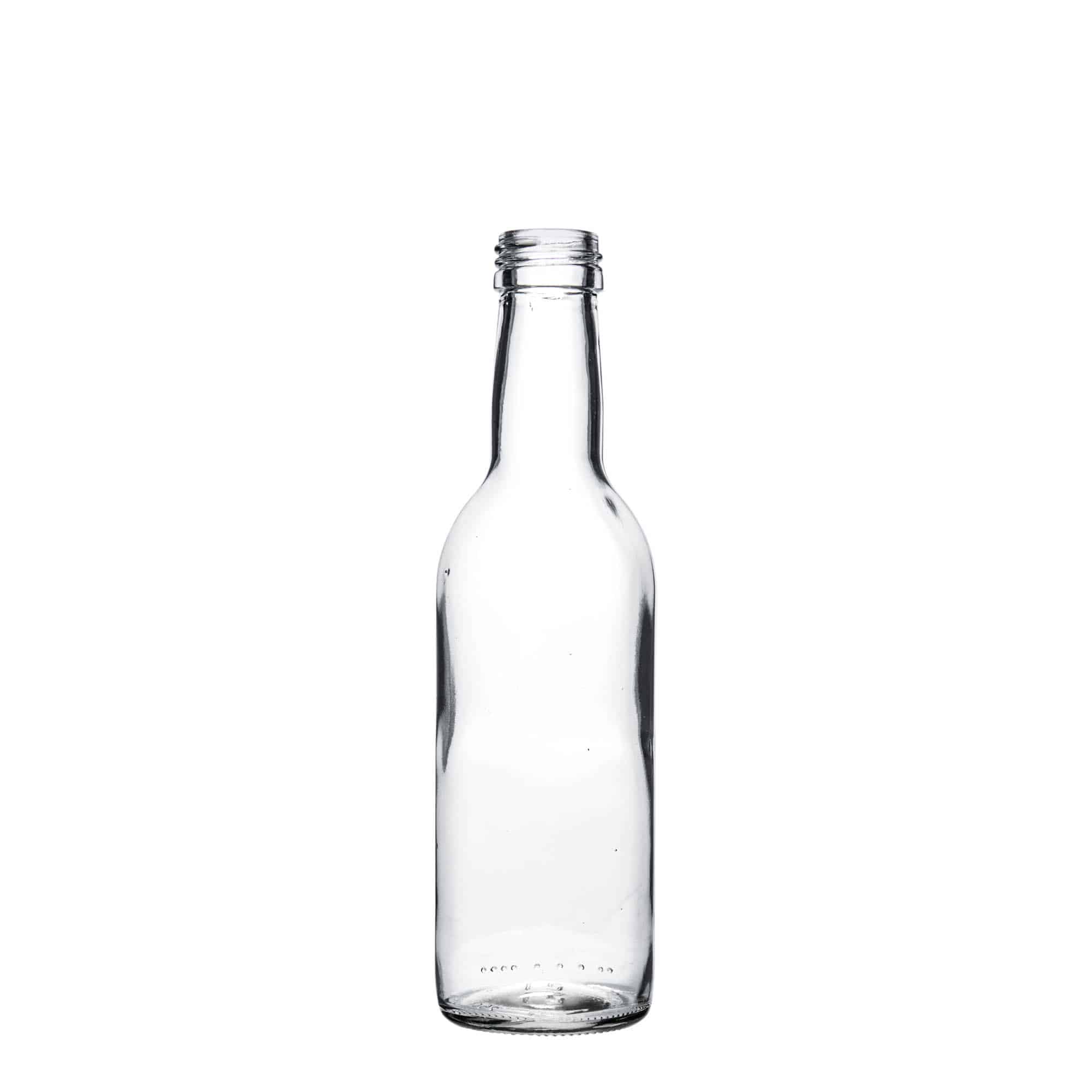 Garrafa de vidro de 250 ml 'Bordeaux', Boca: PP 28