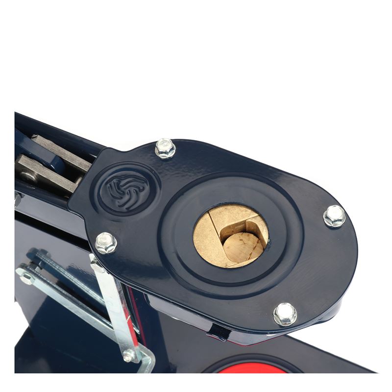 Tampão, metal, azul escuro