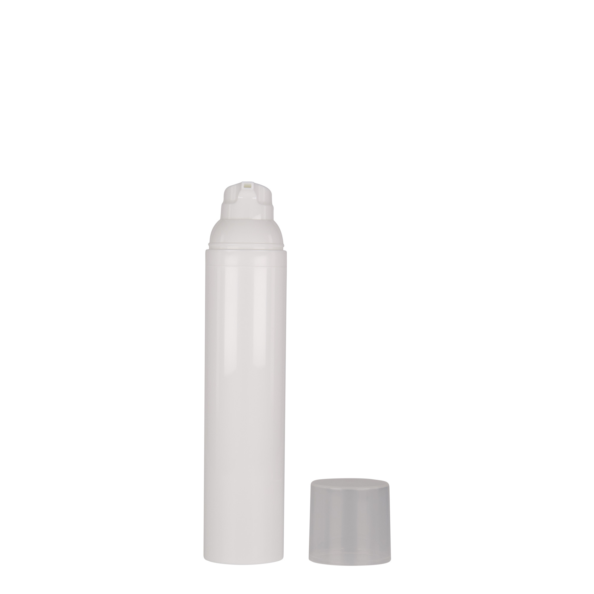 Dispenser Airless 100 ml 'Mezzo', plástico PP, branco