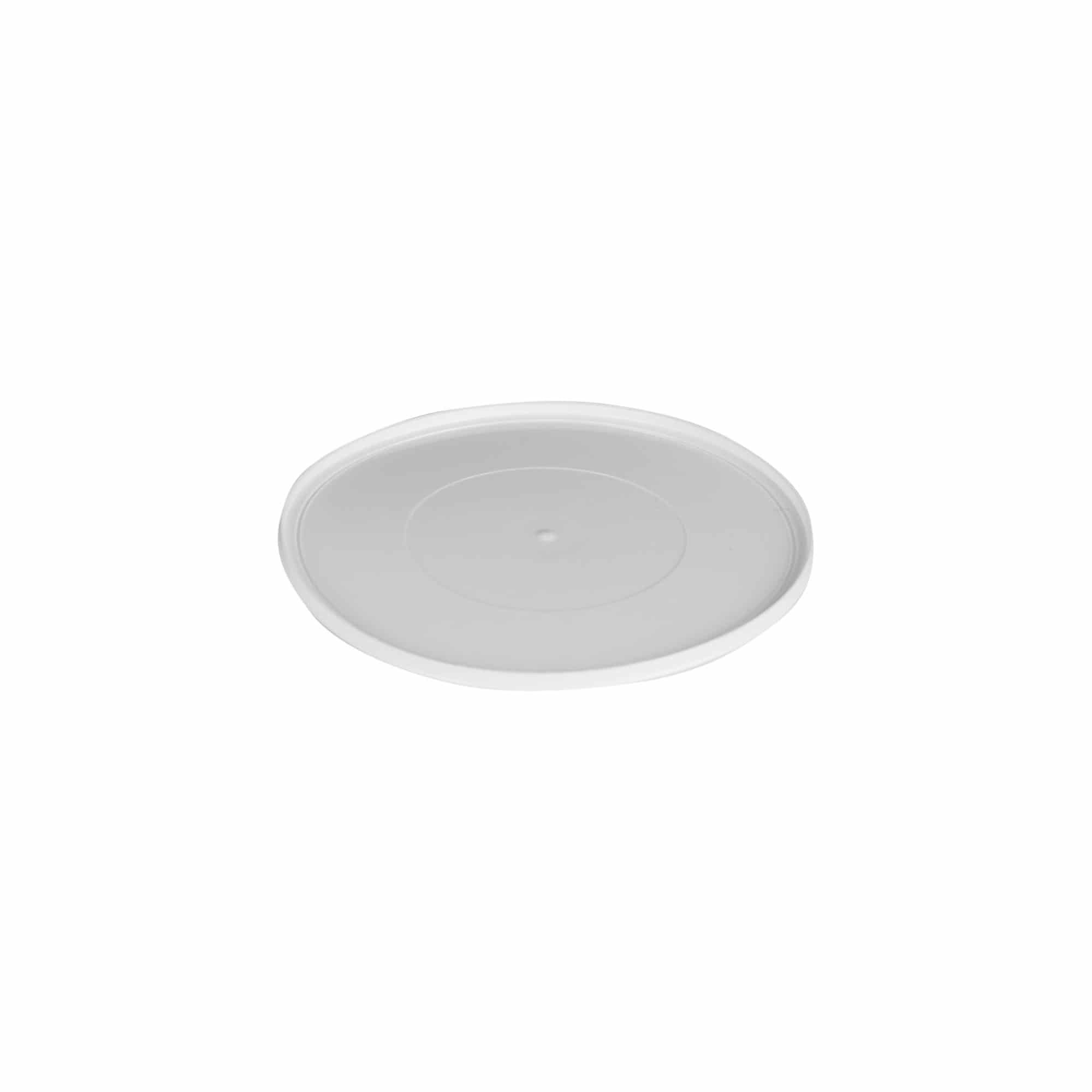 200 ml Placa de cobertura 'Bianca', plástico PP, branco