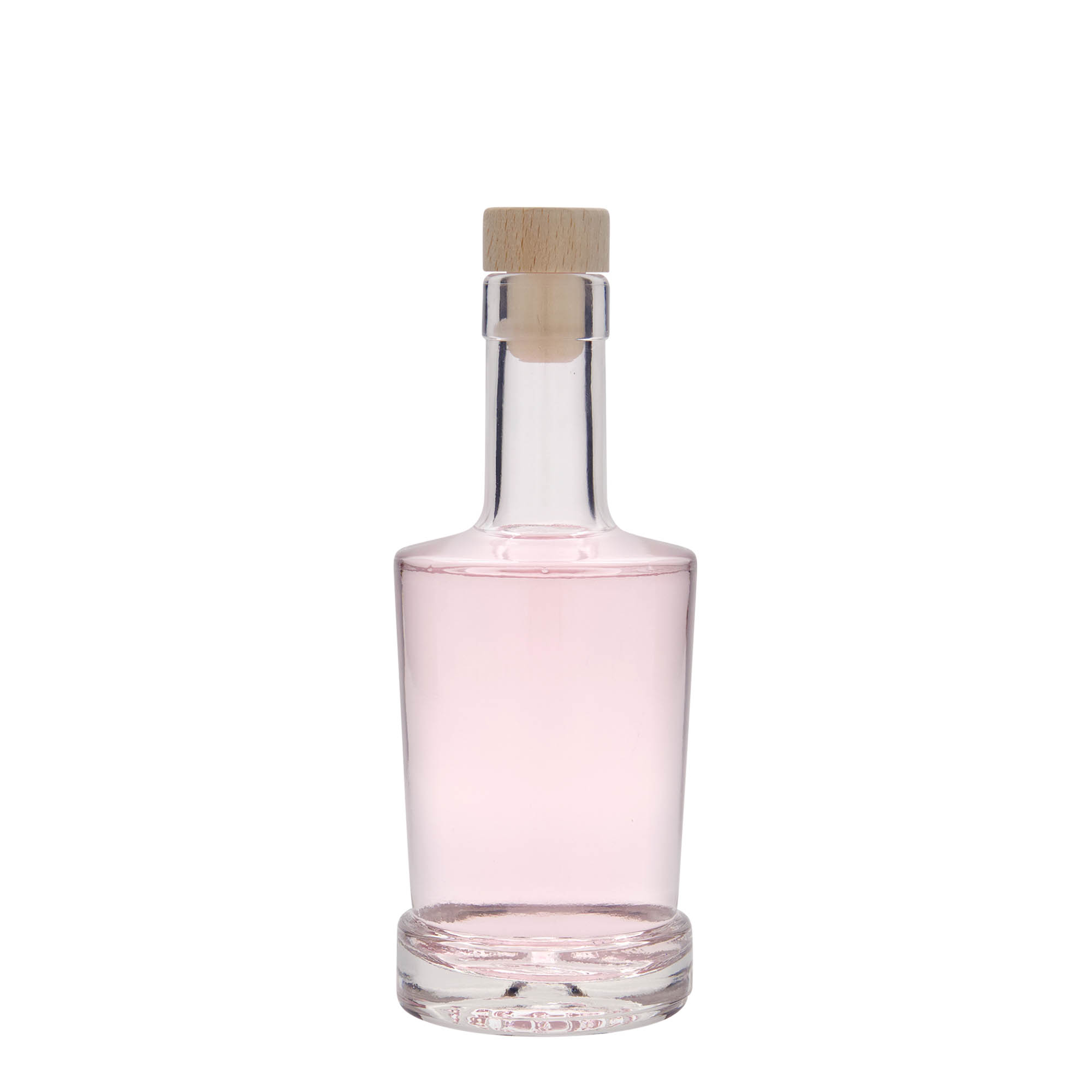 Frasco de vidro de 250 ml 'Deborah', boca: cortiça