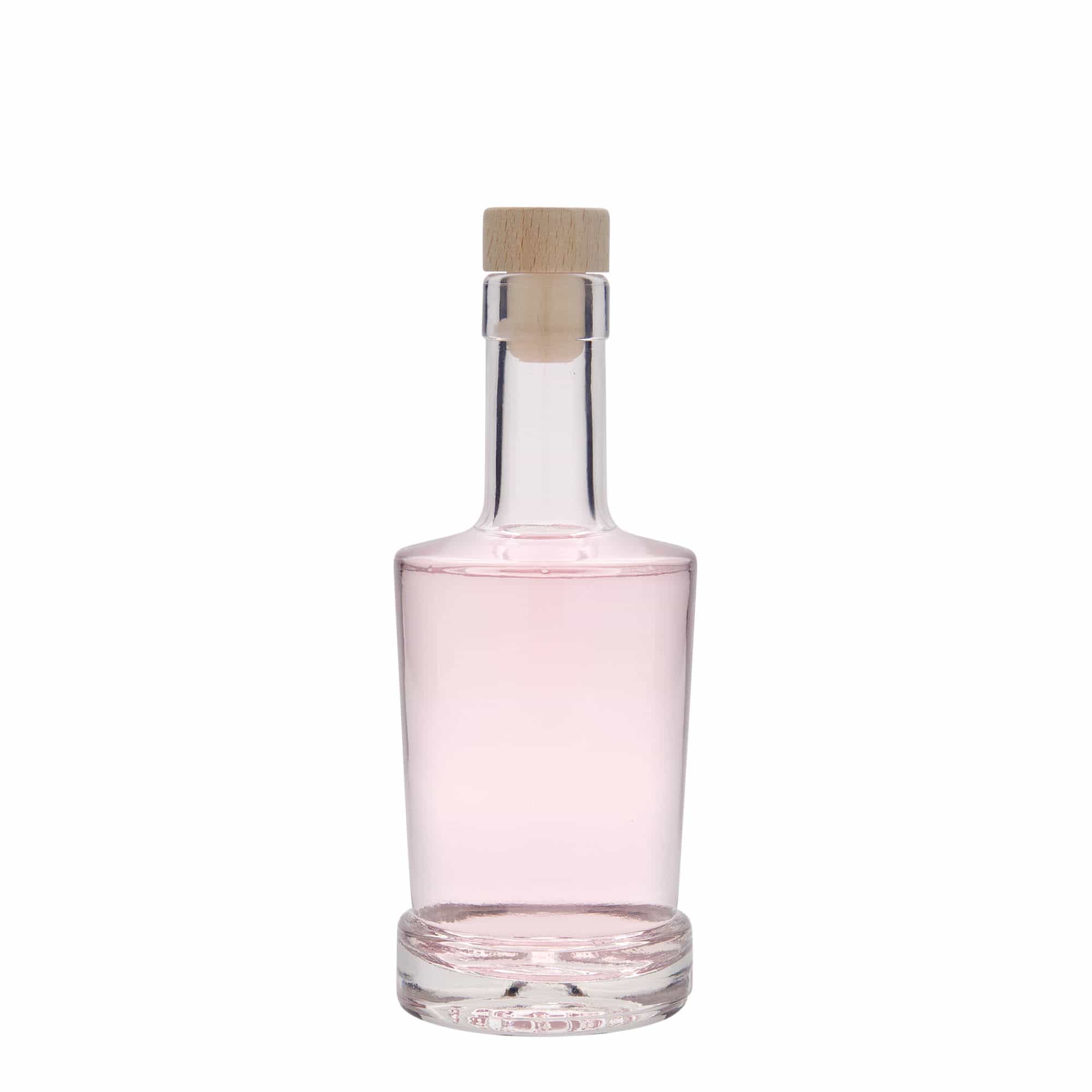 Frasco de vidro de 250 ml 'Deborah', boca: cortiça