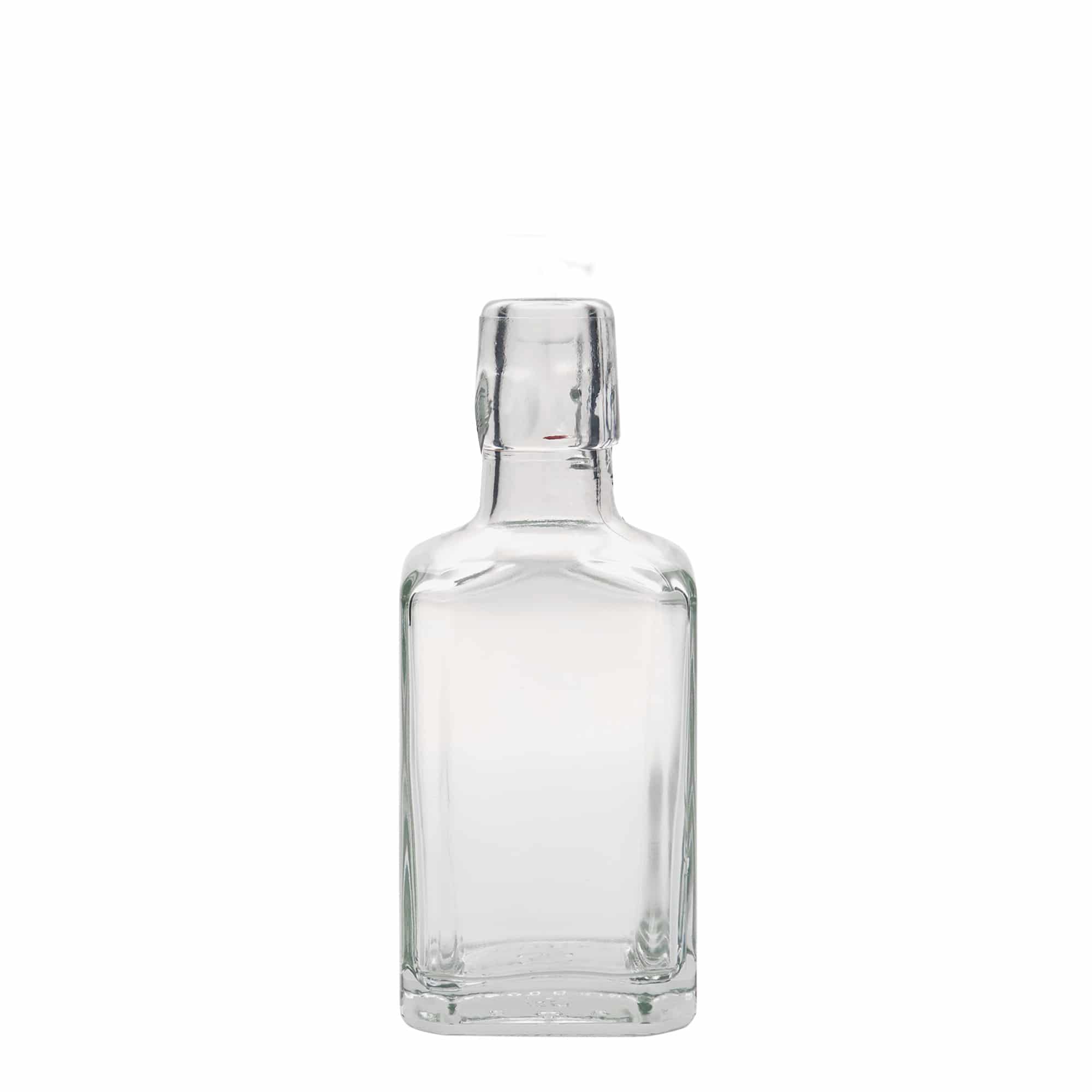 250 ml Garrafa de vidro 'Rialto', quadrada, boca: Tampa mecânica 250 ml Garrafa de vidro 'Rialto', quadrada, boca: Tampa mecânica