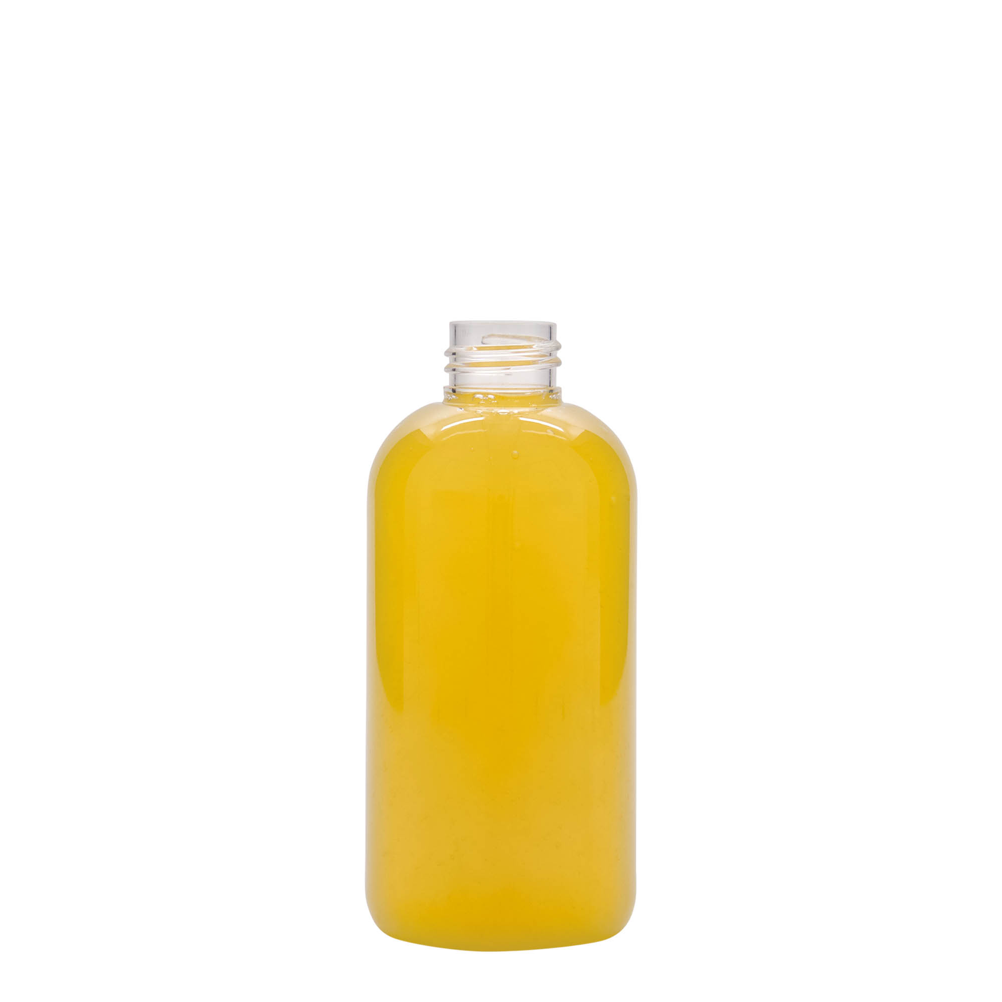 200 ml Garrafa PET 'Boston', plástico, boca: 24/410