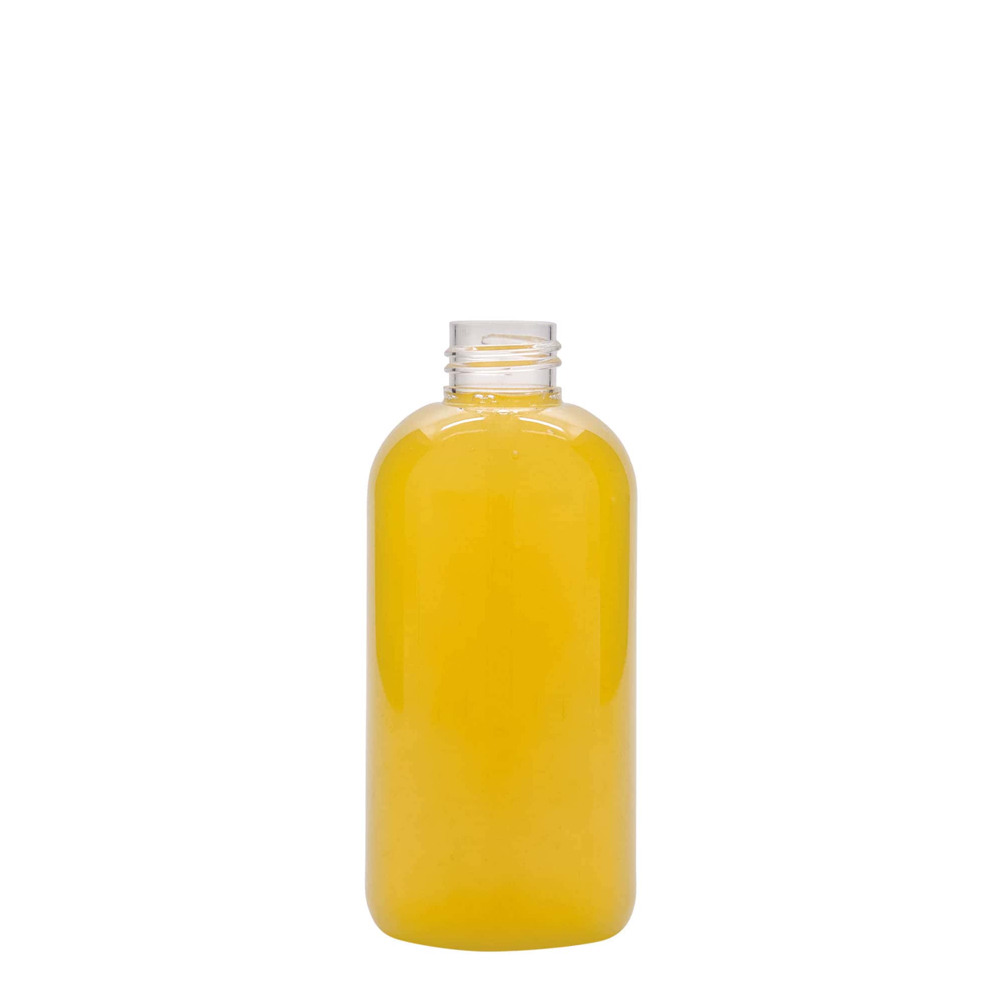 Garrafa PET de 200 ml 'Boston', plástico, bocal: 24/410 Garrafa PET de 200 ml 'Boston', plástico, bocal: 24/410