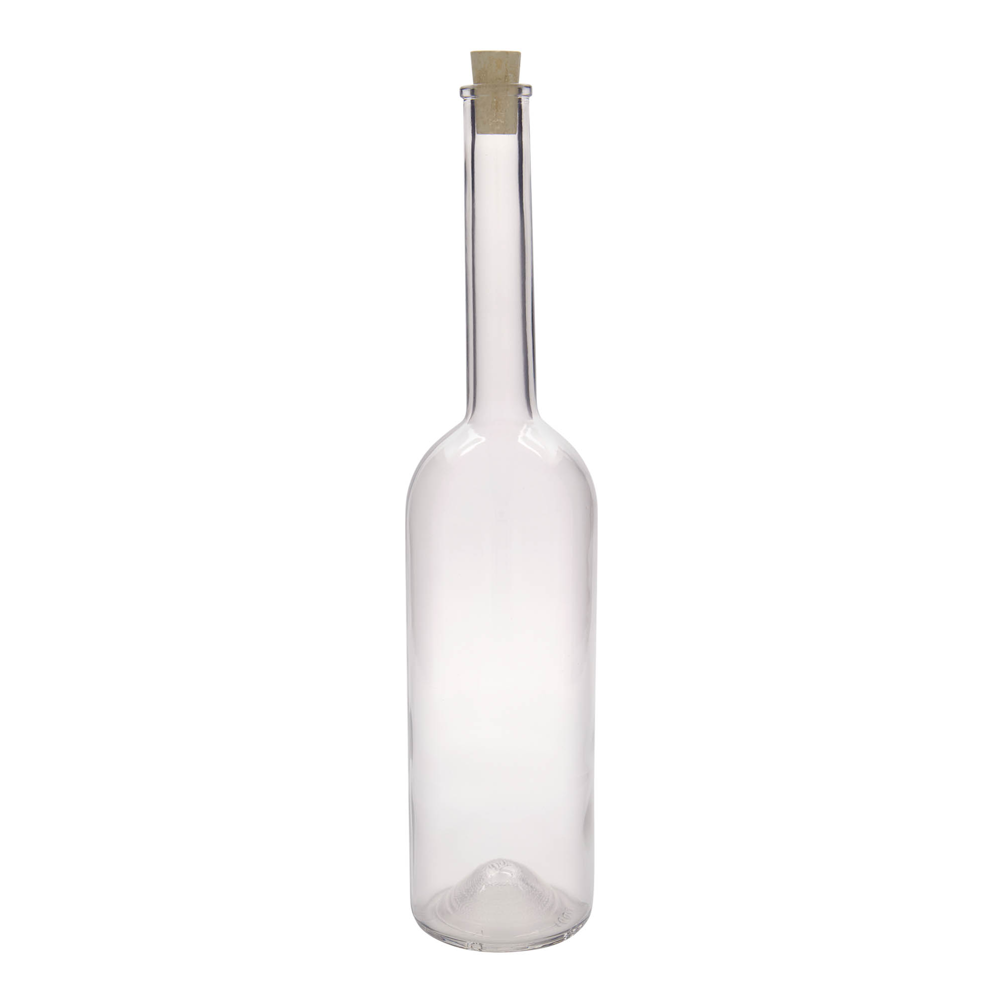 Garrafa de vidro de 1.000 ml 'Opera', Boca: Cortiça Garrafa de vidro de 1.000 ml 'Opera', Boca: Cortiça