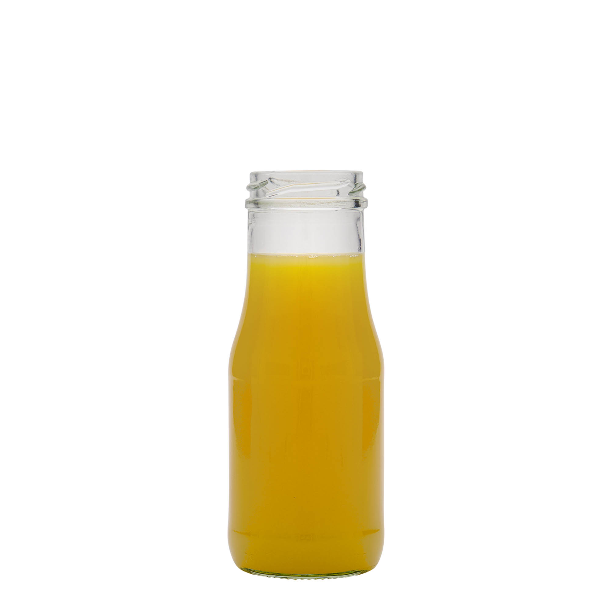 Frasco de vidro de 250 ml Susann, boca: Twist-Off (TO 48) Frasco de vidro de 250 ml Susann, boca: Twist-Off (TO 48)