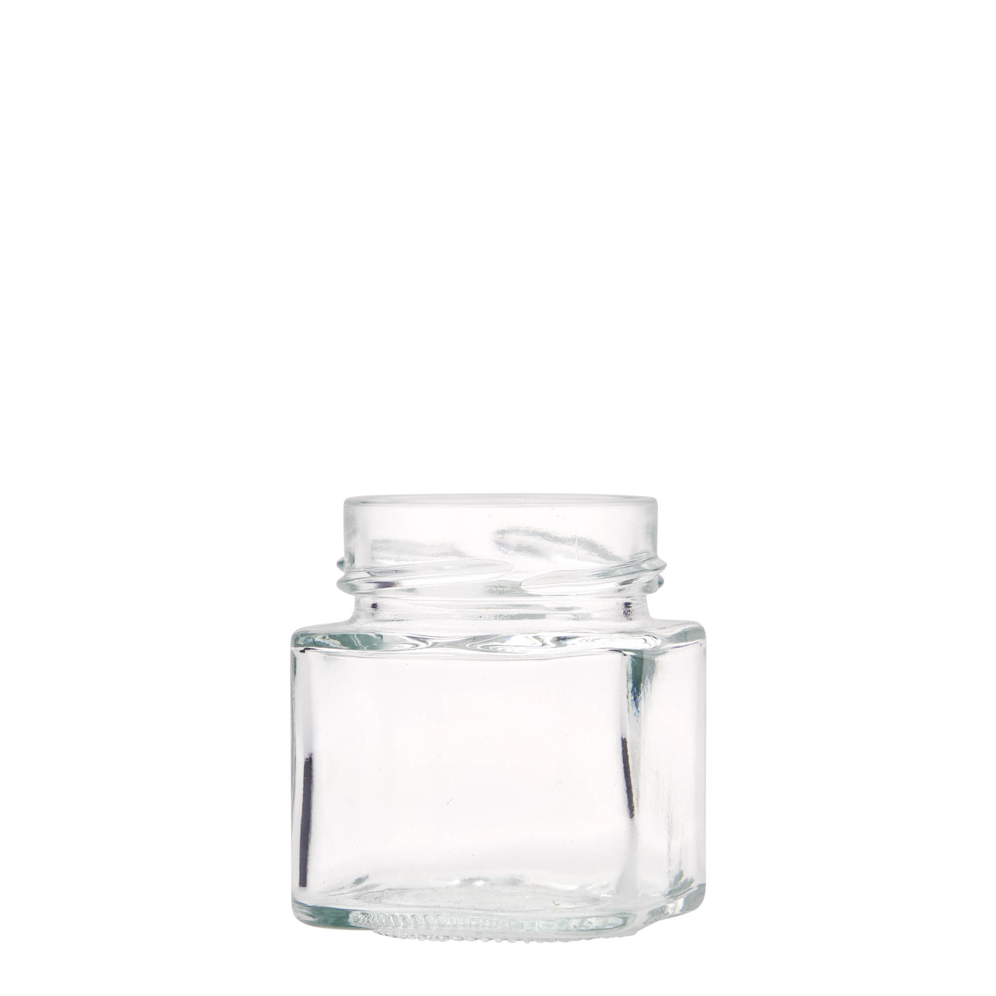 156 ml frasco quadrado 'Funny', boca: Deep-Twist-Off (DTO 58)