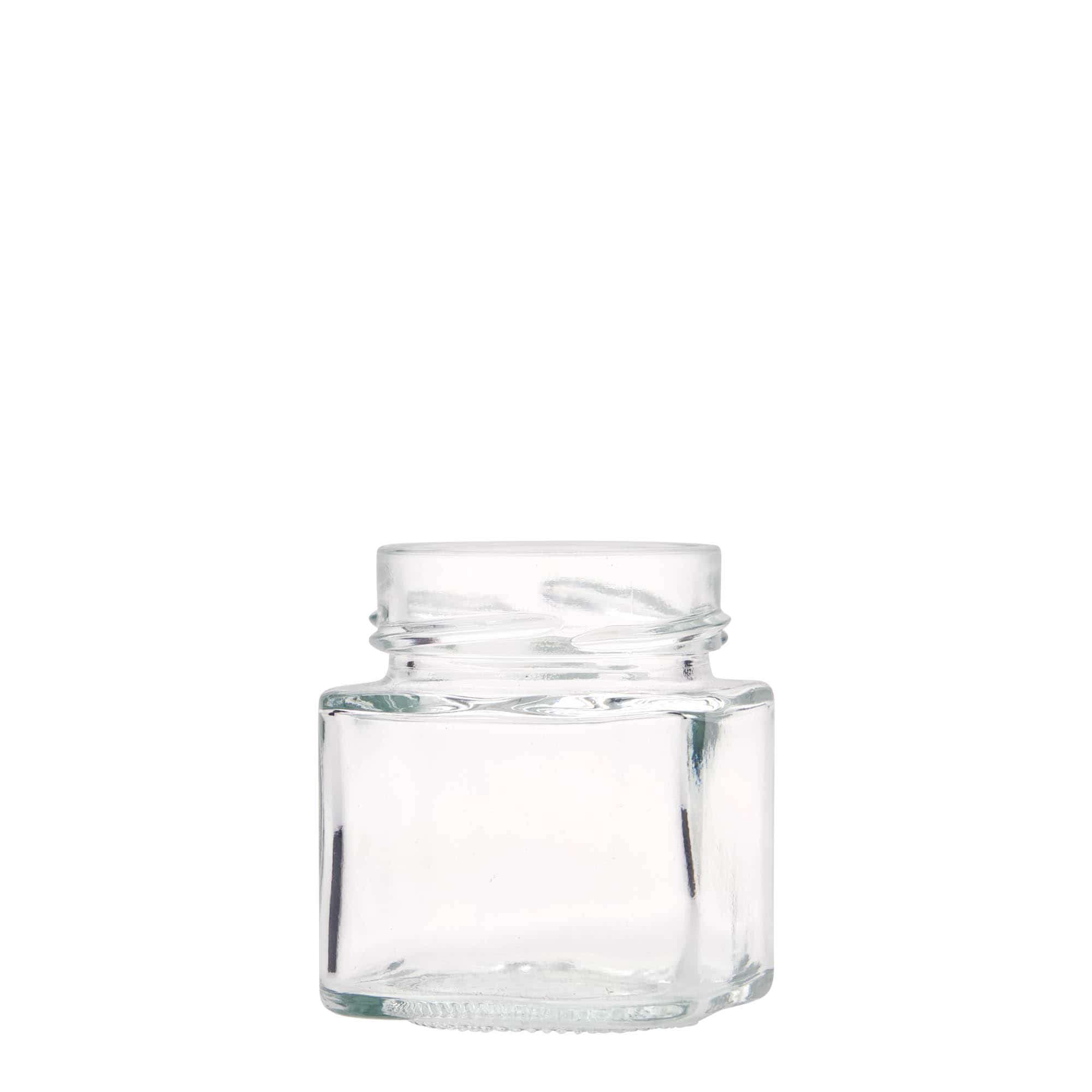 156 ml frasco quadrado 'Funny', boca: Deep-Twist-Off (DTO 58)