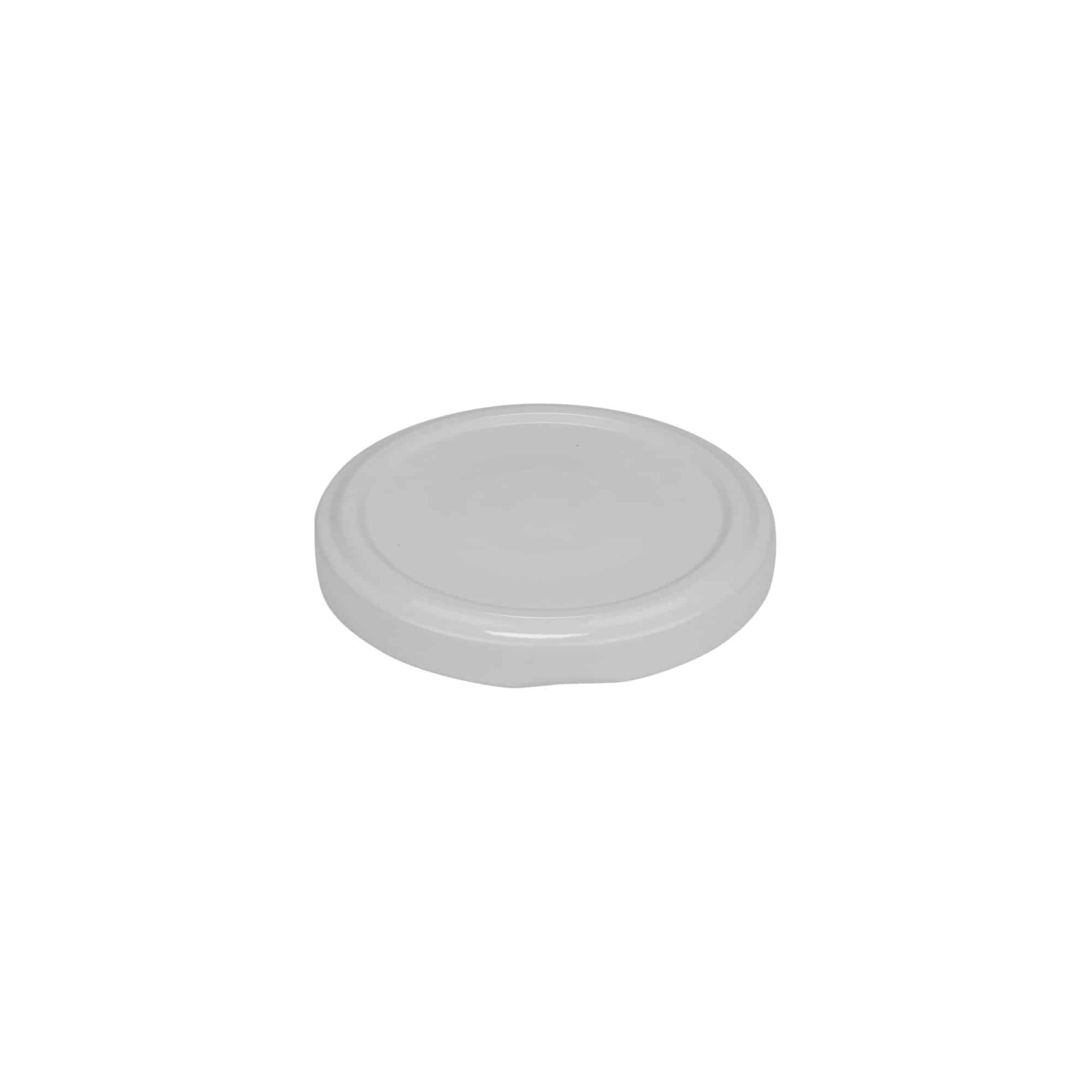 Tampa Twist-Off, folha de flandres, branco, para boca: TO 66