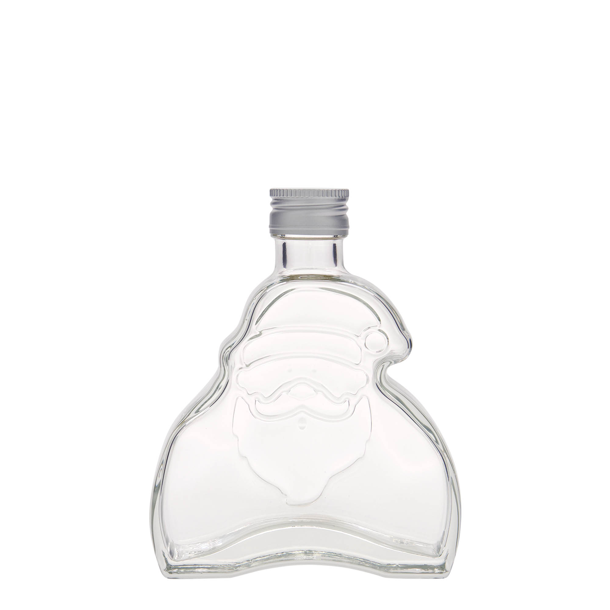 Frasco de vidro de 200 ml 'Pai Natal', bocal: PP 28 Frasco de vidro de 200 ml 'Pai Natal', bocal: PP 28