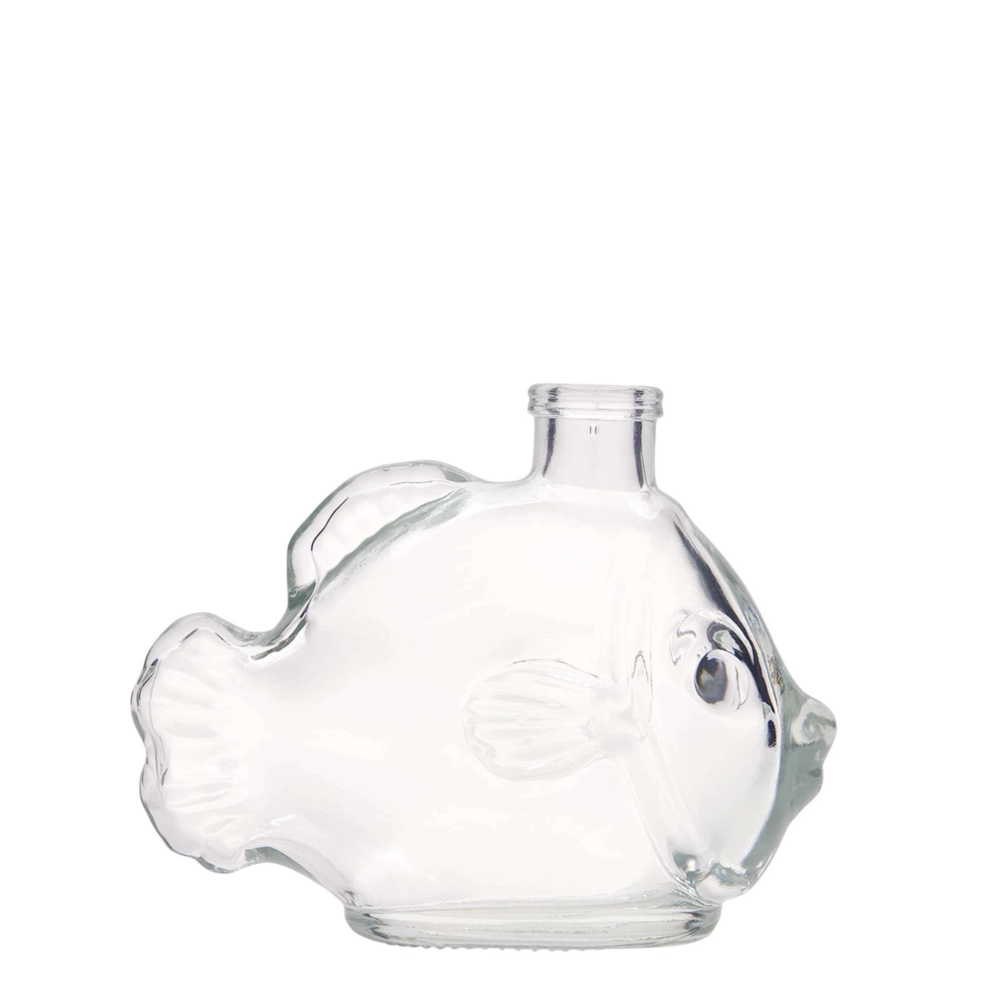 200 ml Garrafa de vidro 'Peixe', boca: Cortiça 200 ml Garrafa de vidro 'Peixe', boca: Cortiça