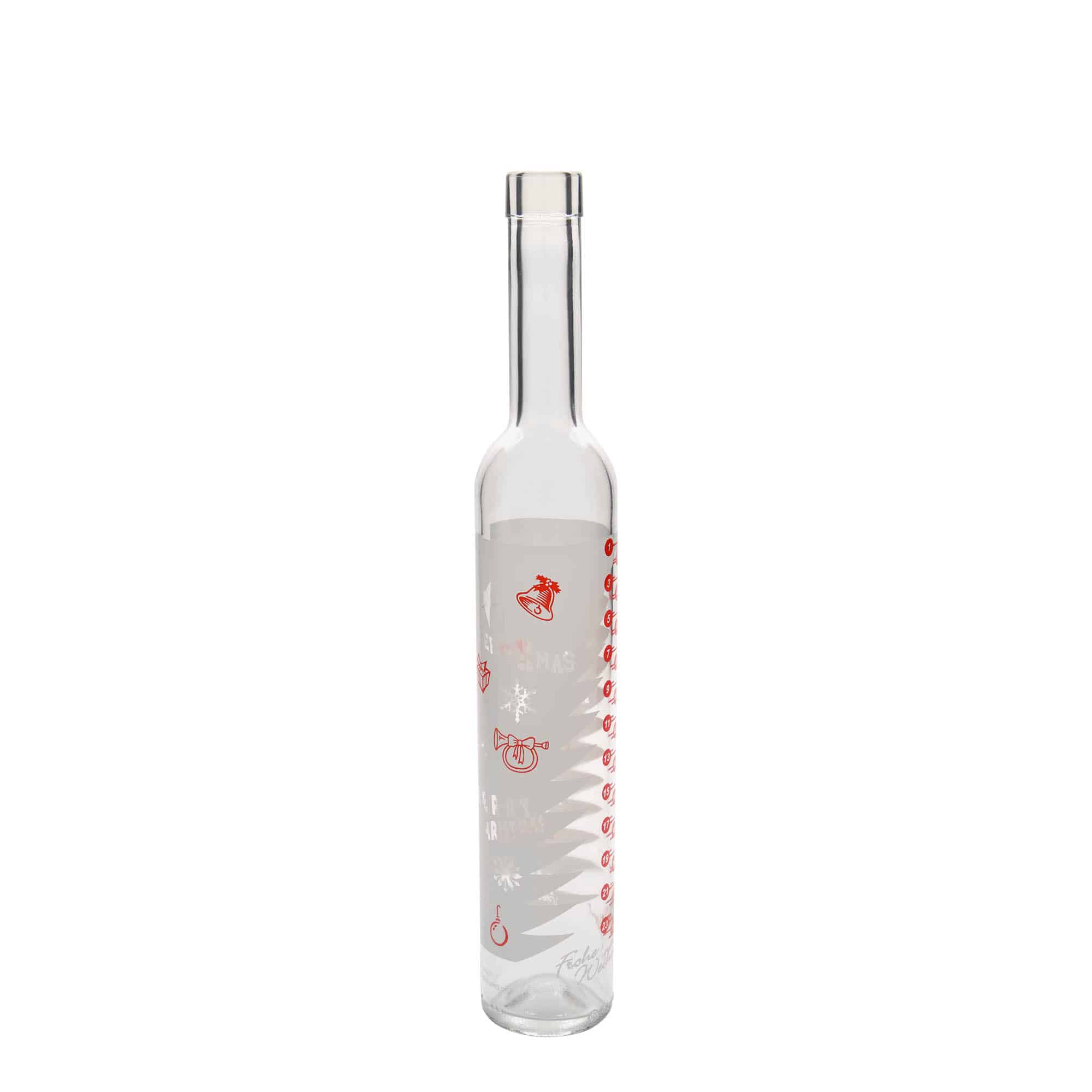 500 ml Garrafa de vidro Maximo estampa 'Calendário Advento', boca: Cortiça 500 ml Garrafa de vidro Maximo estampa 'Calendário Advento', boca: Cortiça