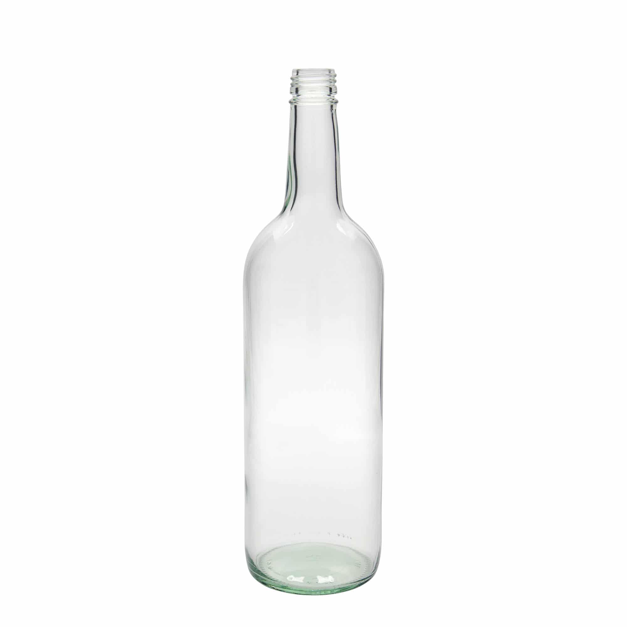 1000 ml Garrafa universal, vidro, boca: PP 28 1000 ml Garrafa universal, vidro, boca: PP 28