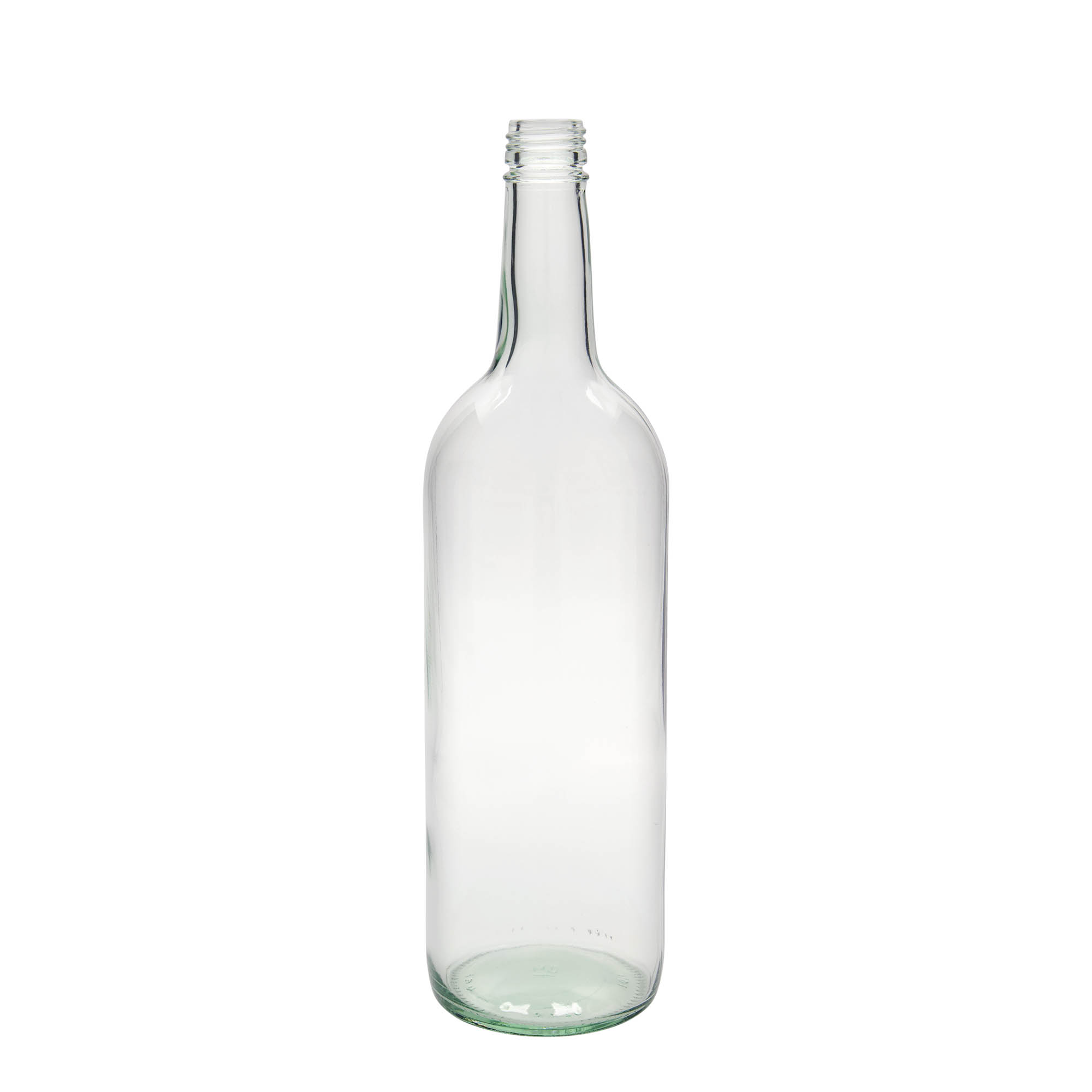 1.000 ml Frasco universal, vidro, boca: PP 28