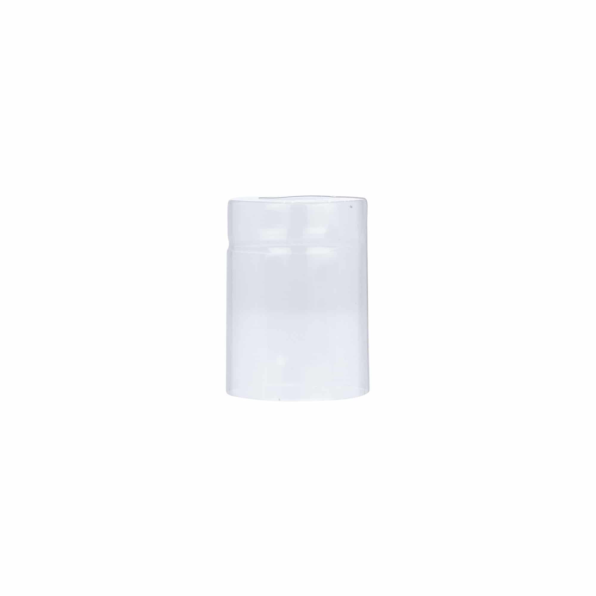 Cápsula termoencolhível 25x35, plástico PVC
