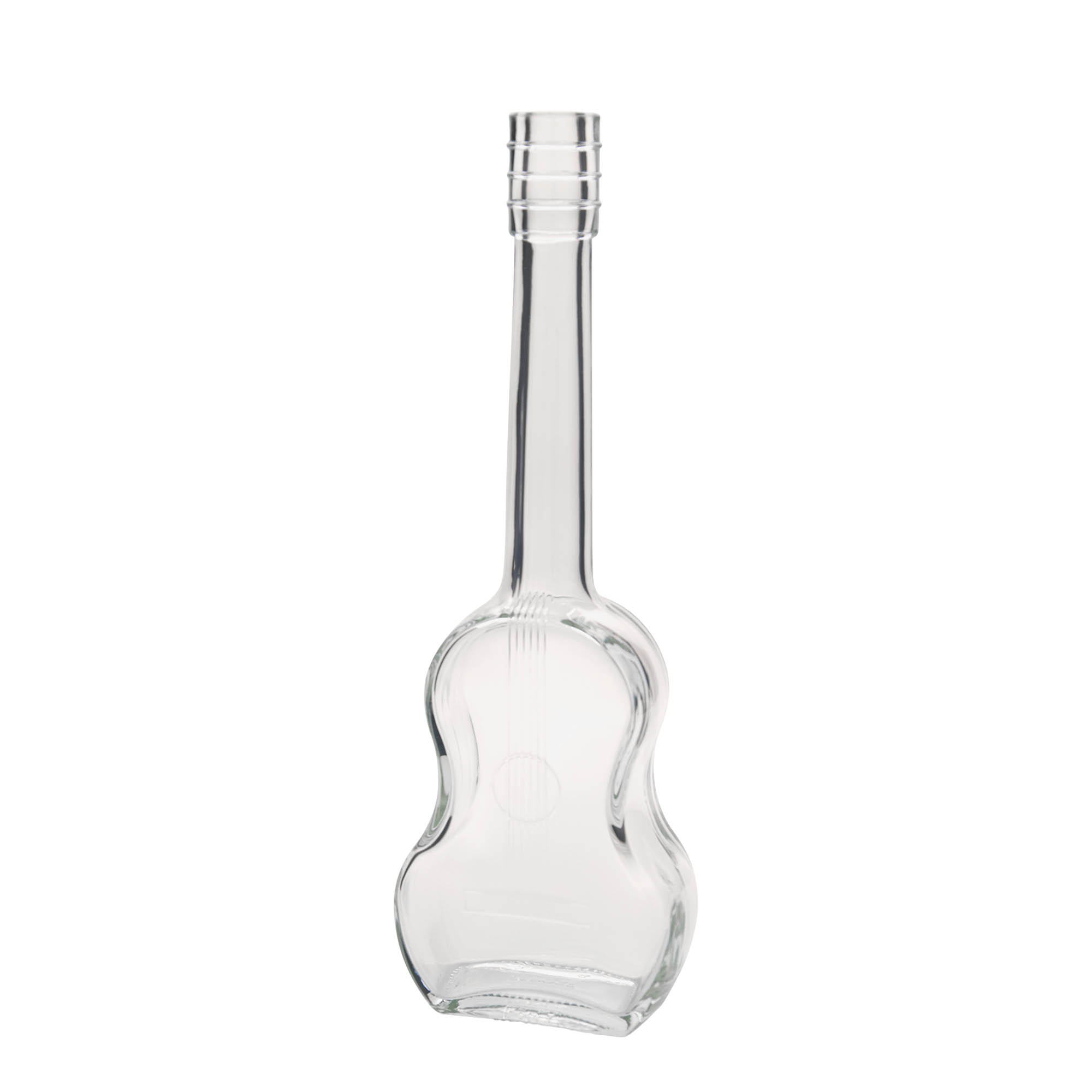 500 ml Garrafa de vidro 'Guitarra', boca: Cortiça