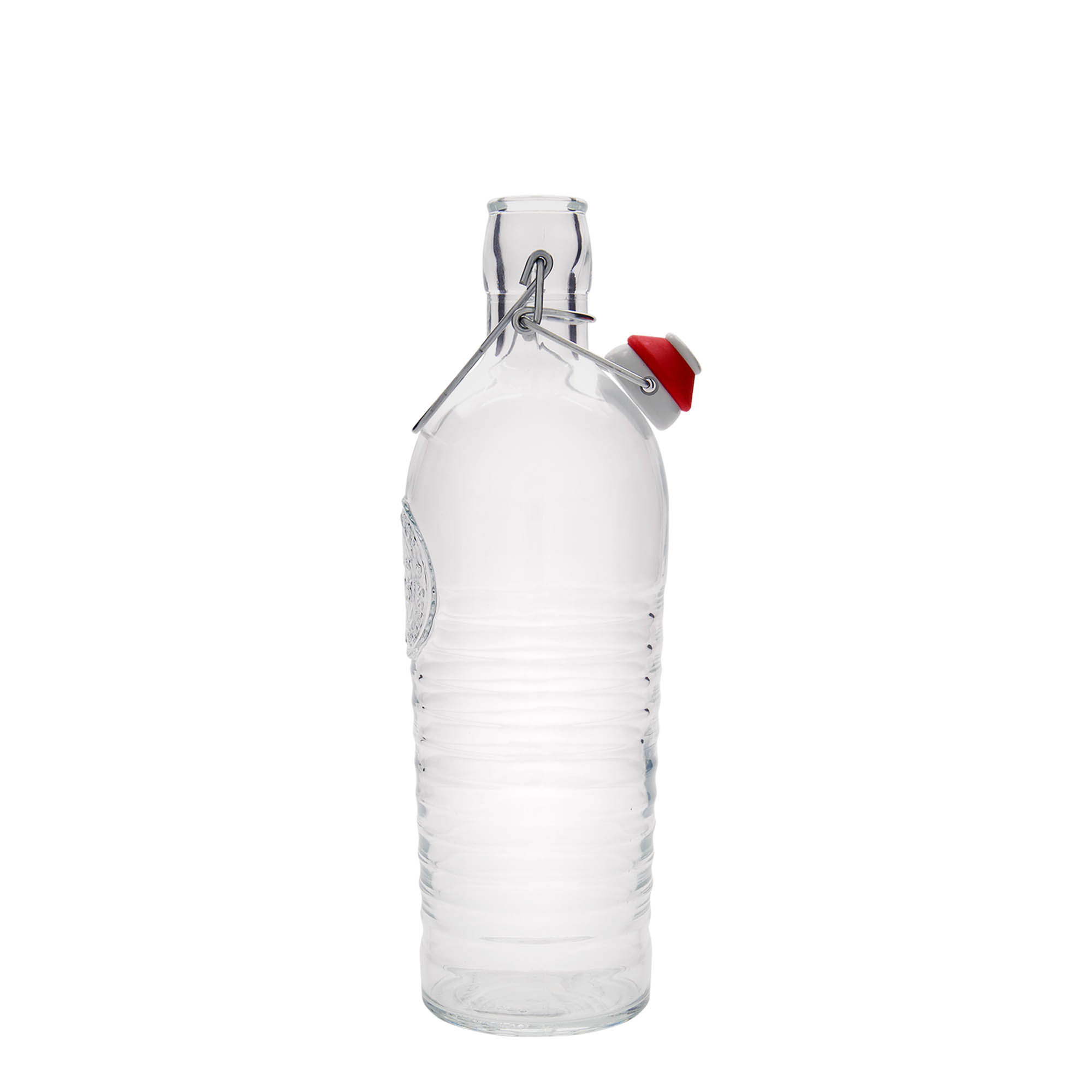 1200 ml Garrafa de vidro 'Officina 1825', boca: Tampa mecânica