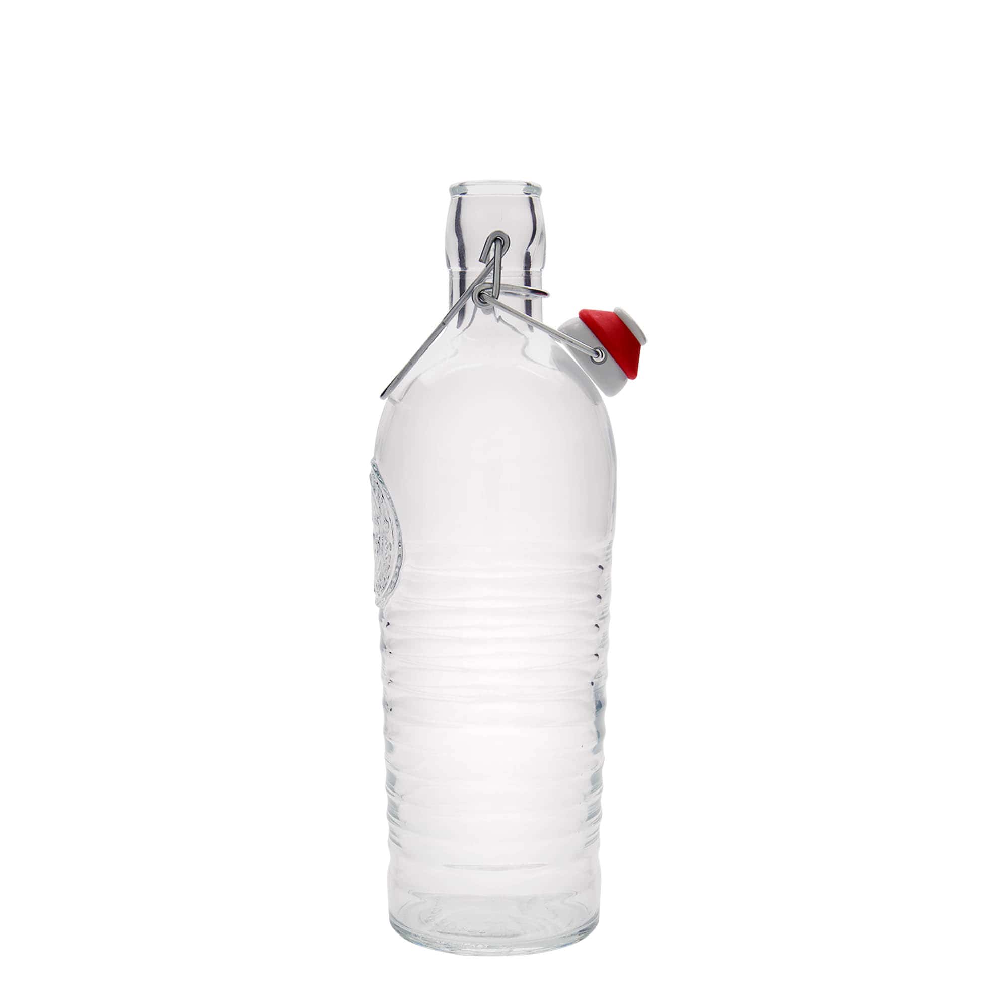 Garrafa de vidro 1.200 ml 'Officina 1825', boca: fecho de mola