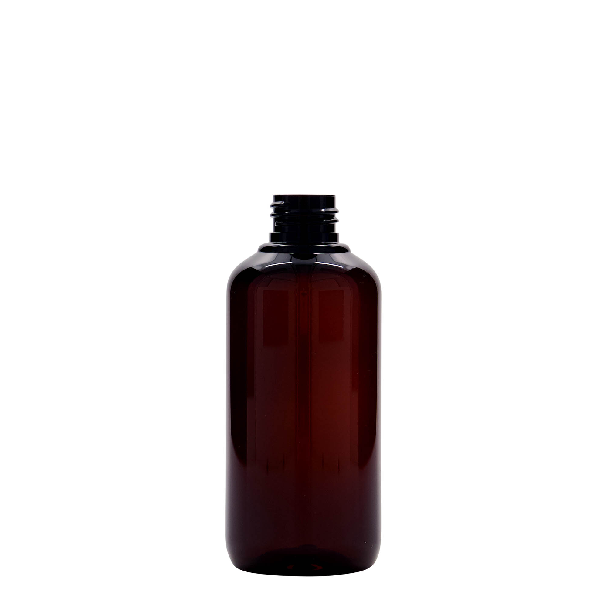 200 ml garrafa de plástico reciclado 'Victor's Best', PCR, castanha, boca: 24/410 200 ml garrafa de plástico reciclado 'Victor's Best', PCR, castanha, boca: 24/410