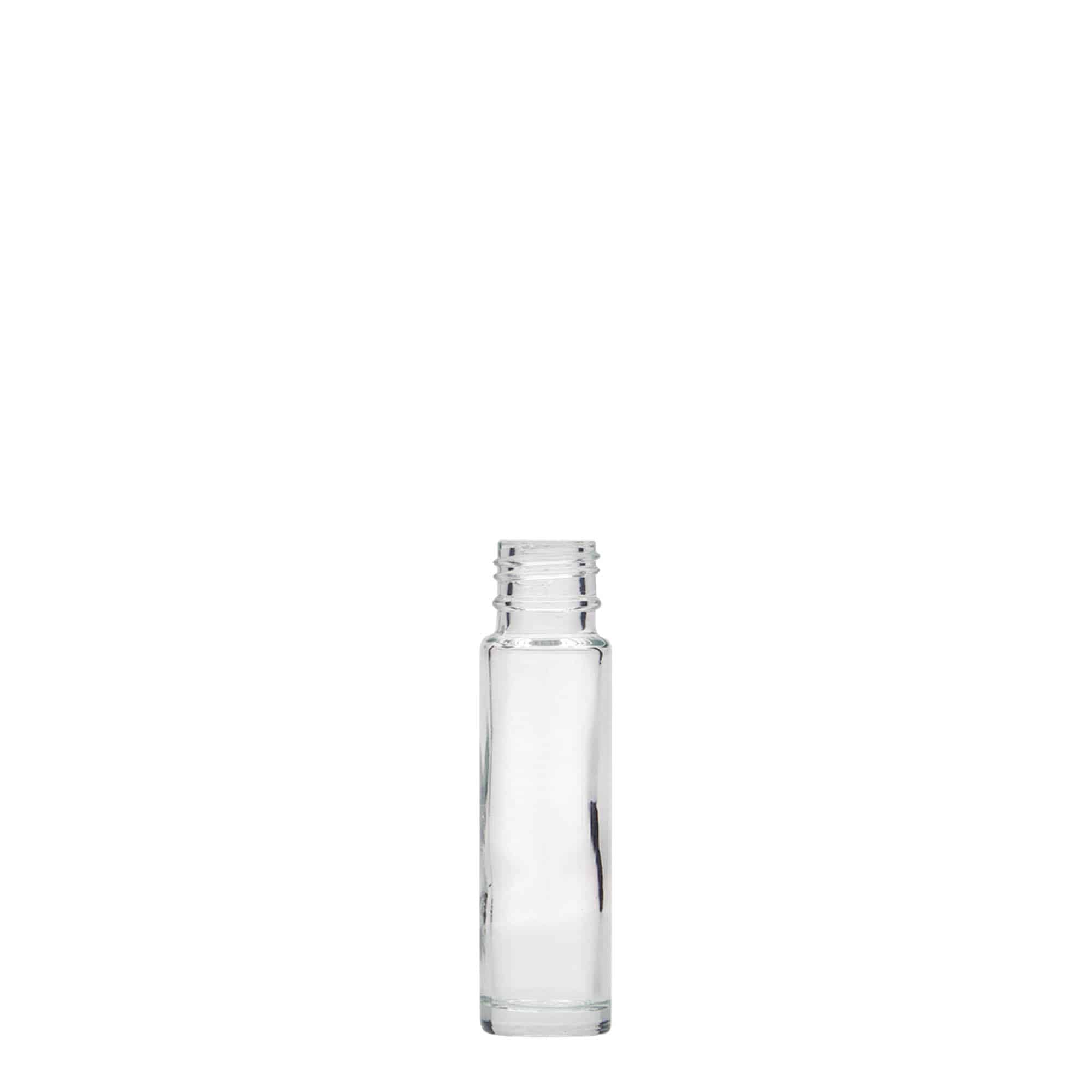 Frasco roll-on de vidro de 10 ml, abertura: tampa de rosca