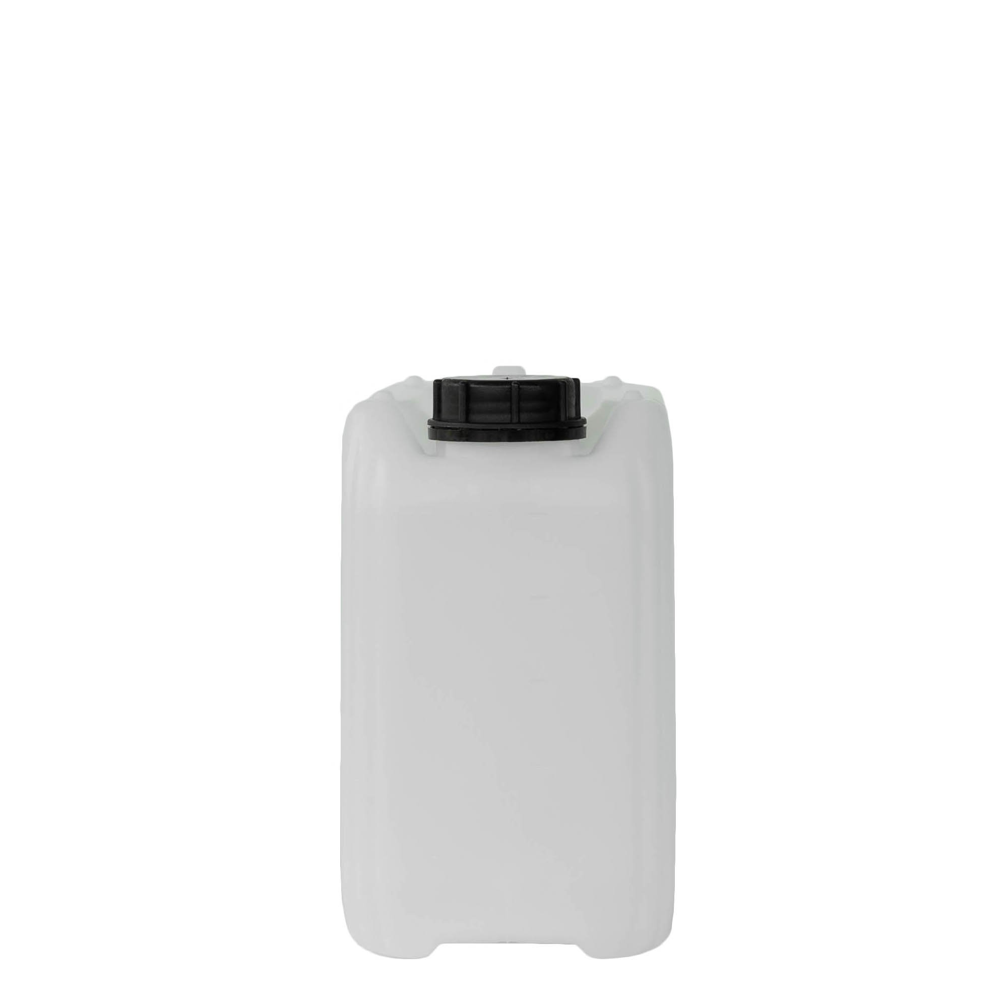 5 l contentor, retangular, plástico HDPE, natural, abertura: ND 55